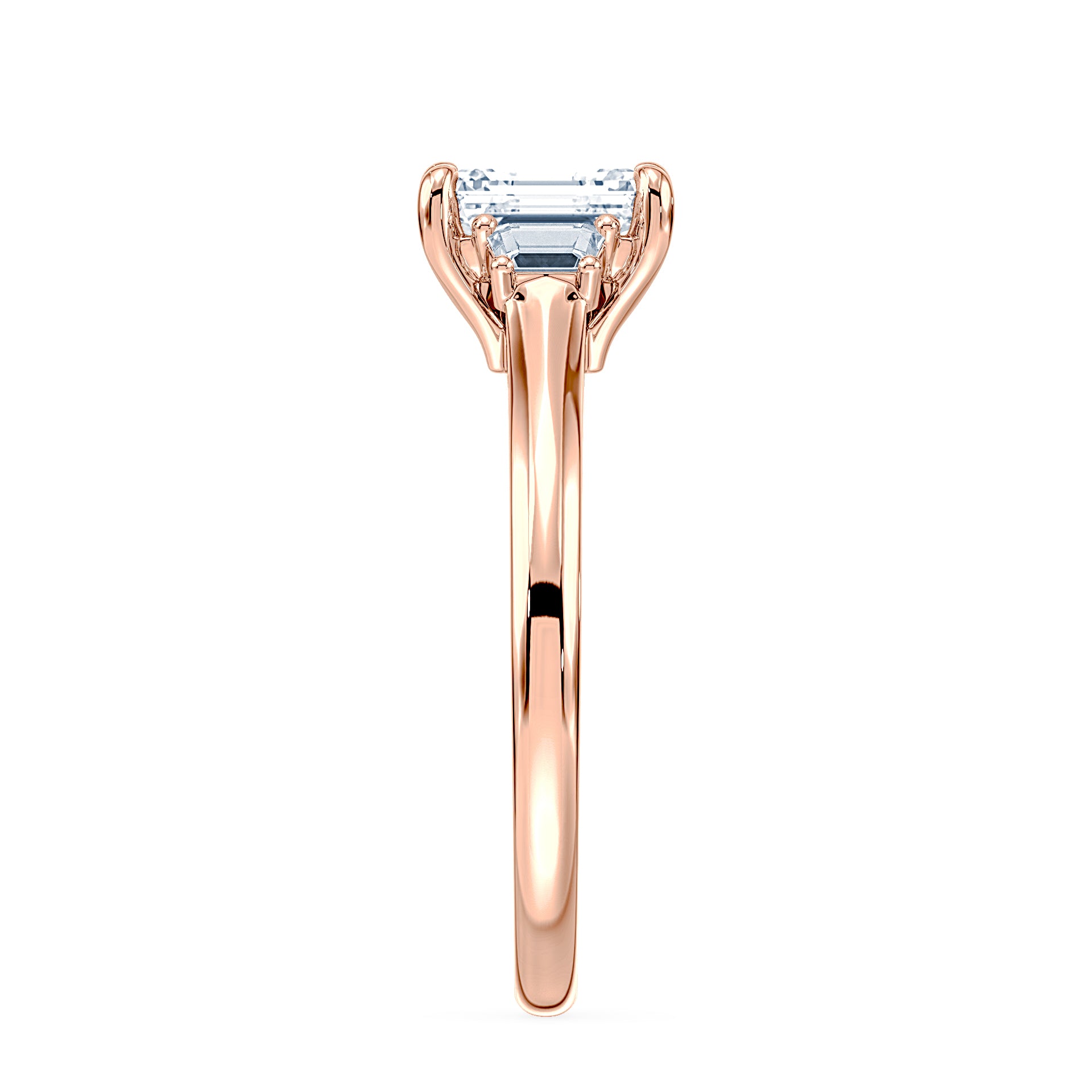 (Royal Asscher Emerald - Rose)