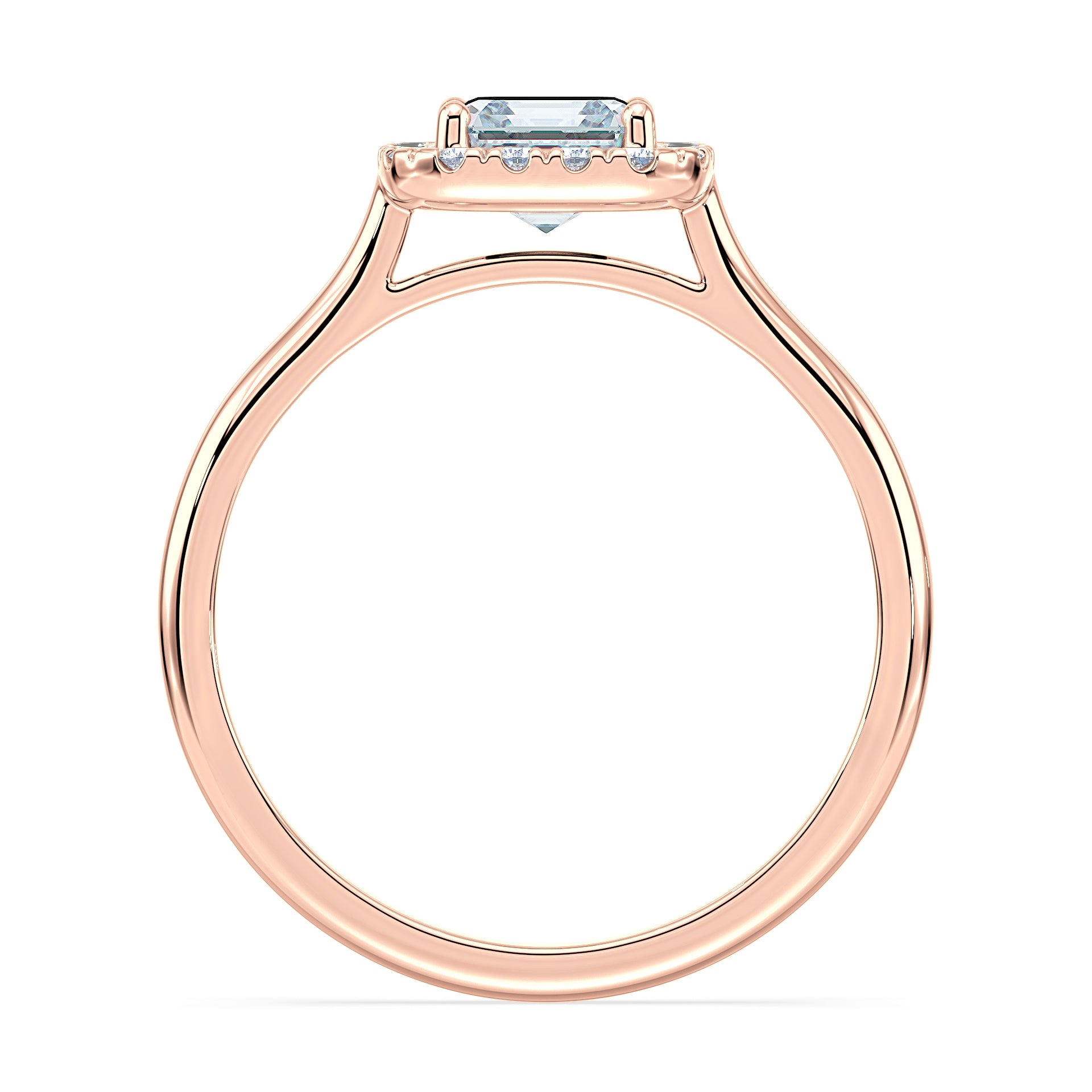 (Royal Asscher Cut - Rose)