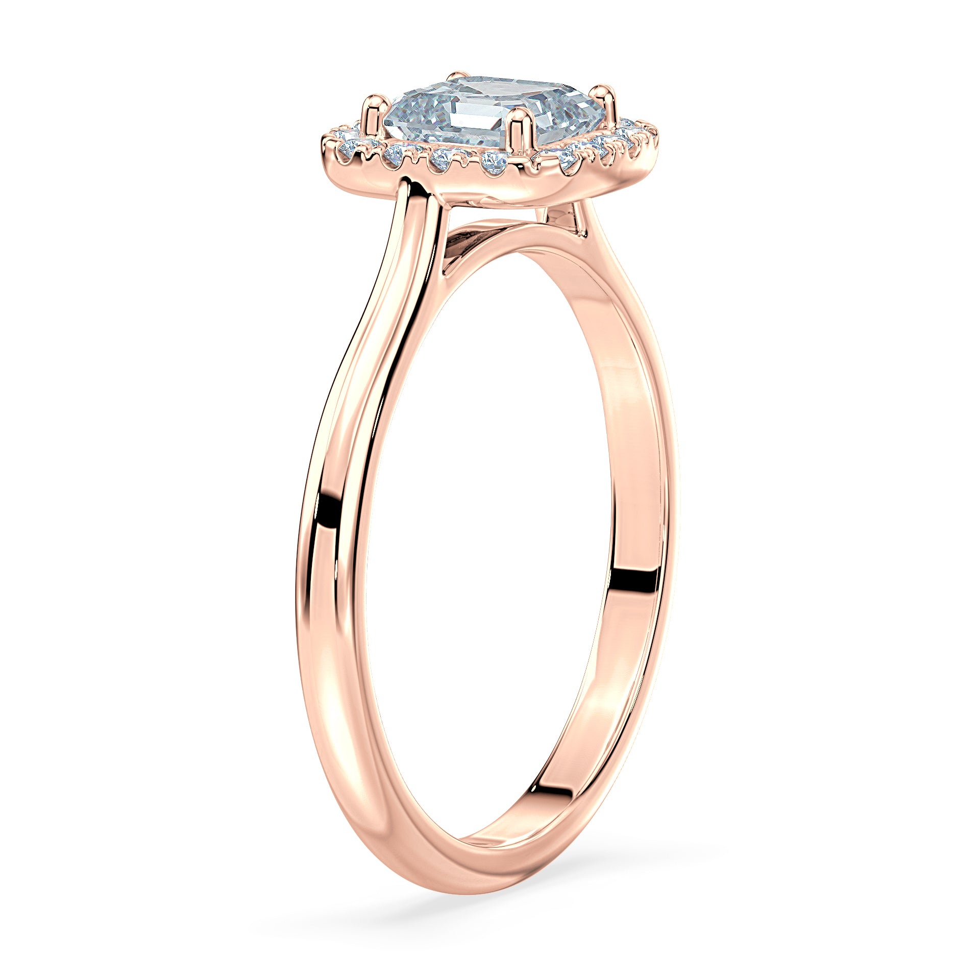 (Royal Asscher Cut - Rose)