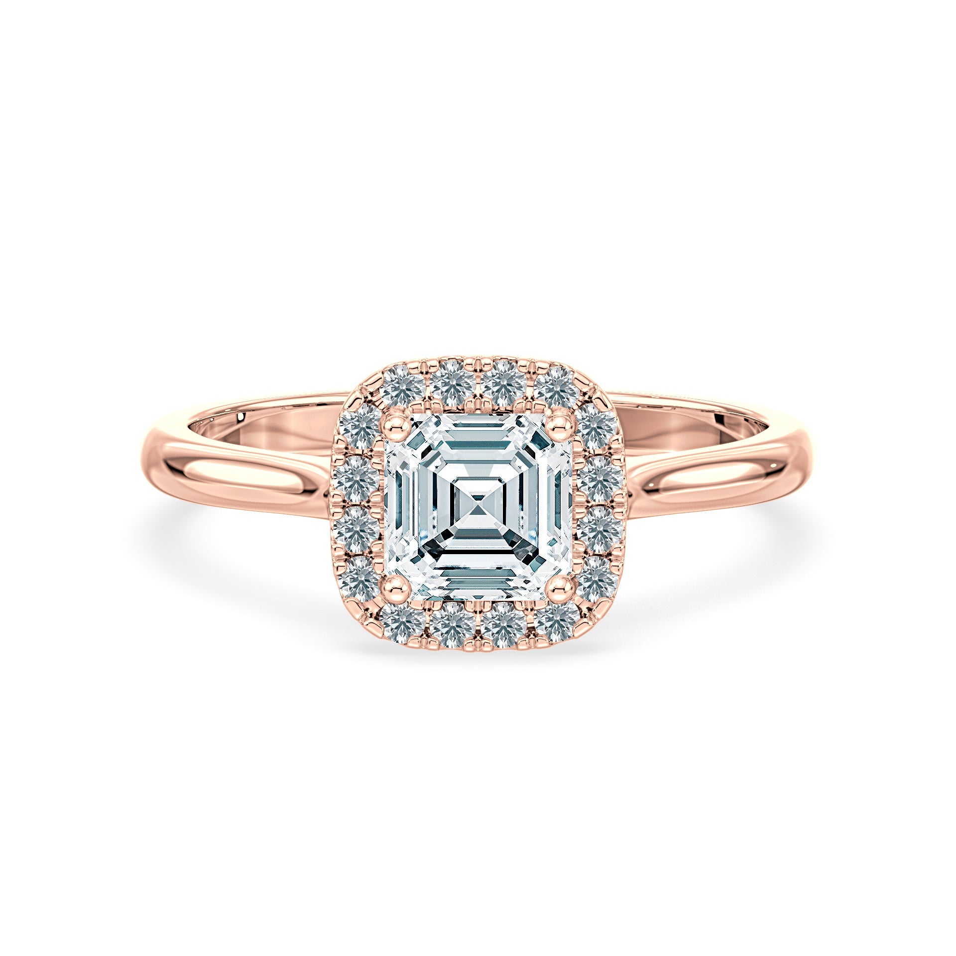 (Royal Asscher Cut - Rose)