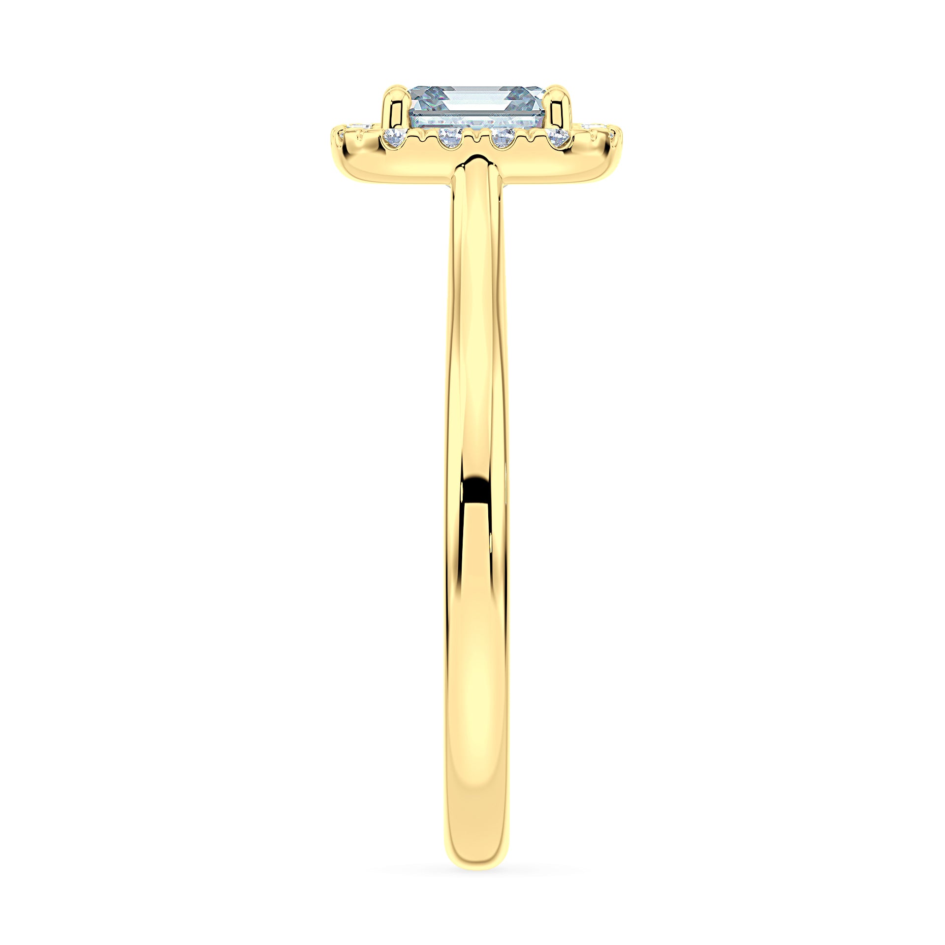 (Royal Asscher Cut - Yellow)