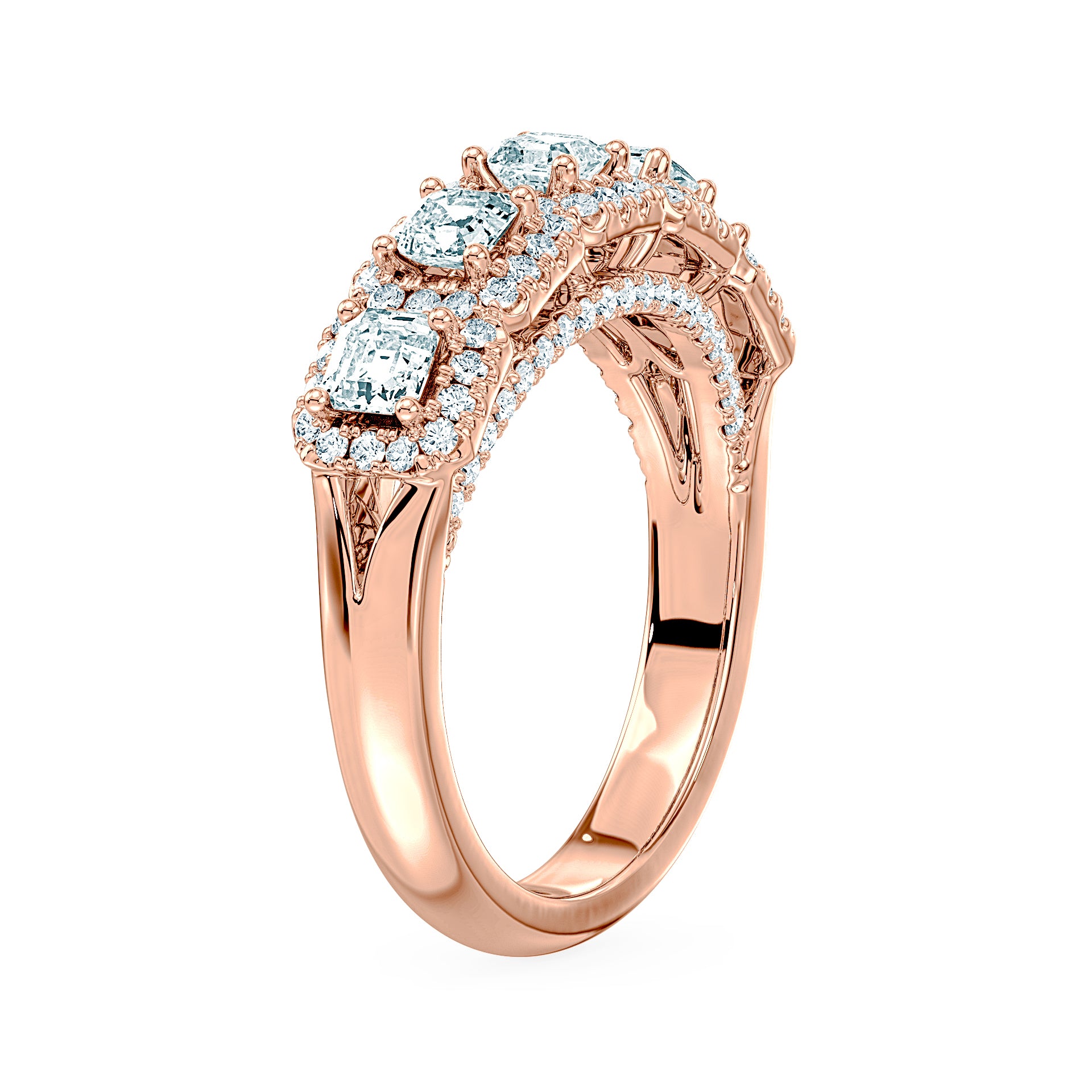 (Royal Asscher Cut - Rose)