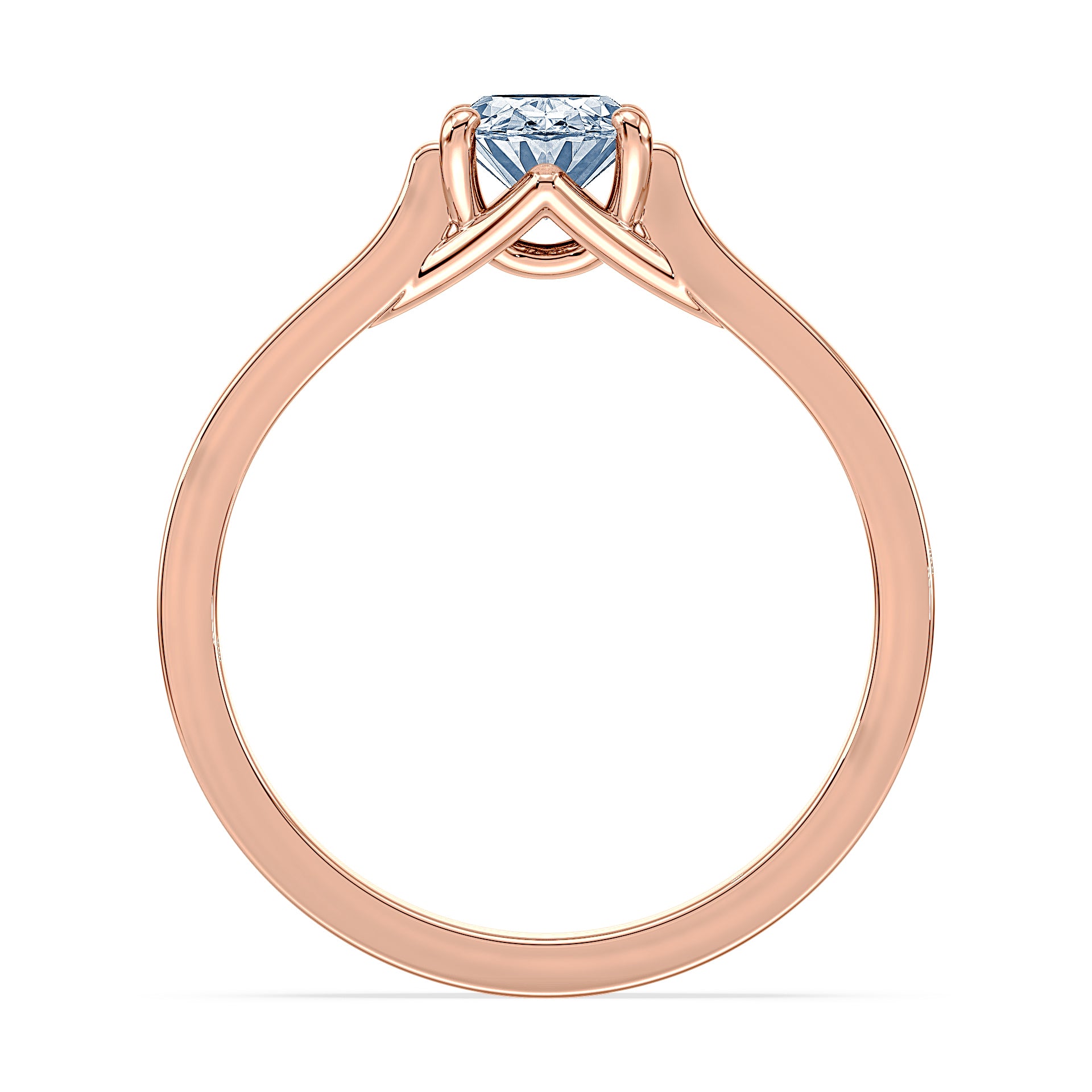 (Royal Asscher Oval - Rose)