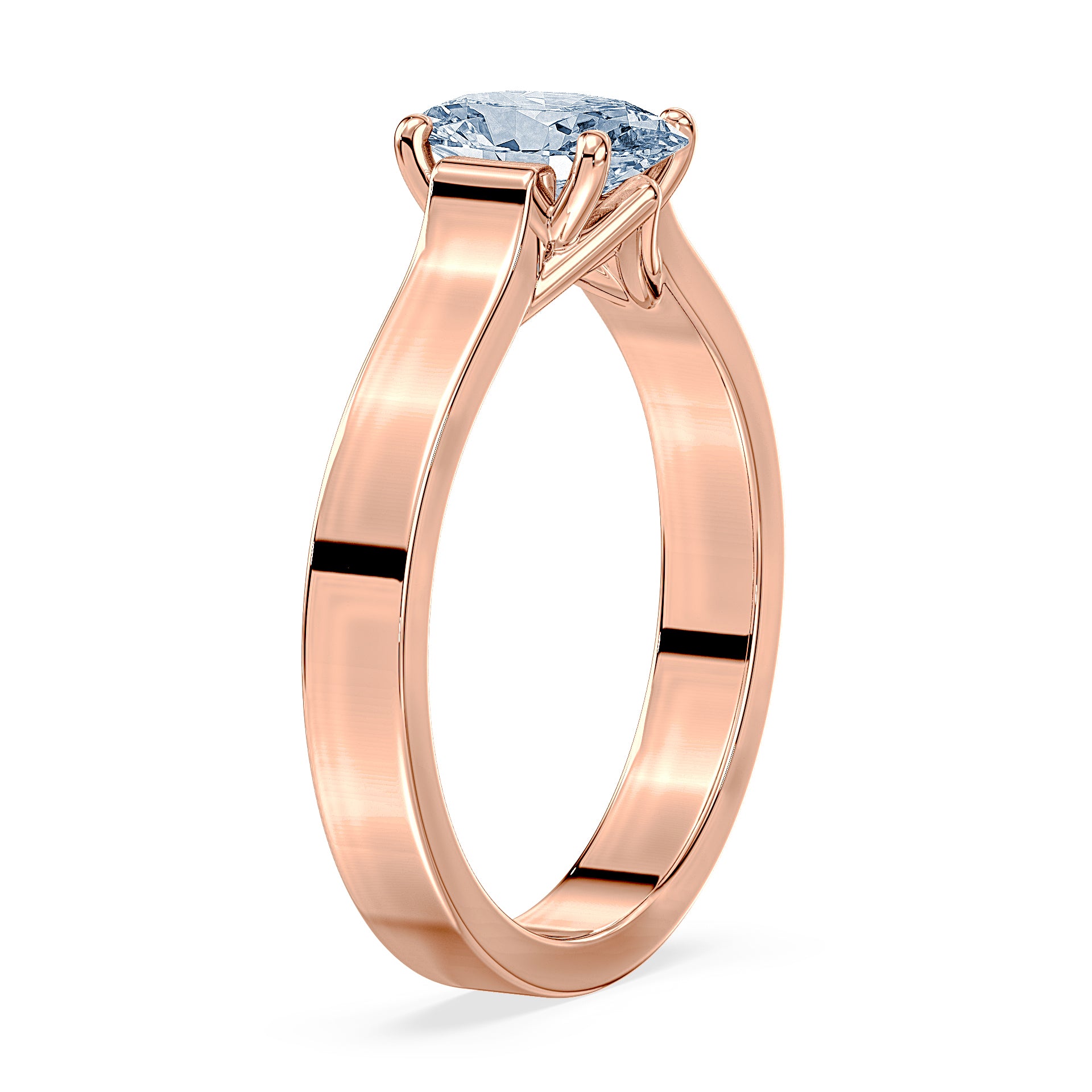 (Royal Asscher Oval - Rose)