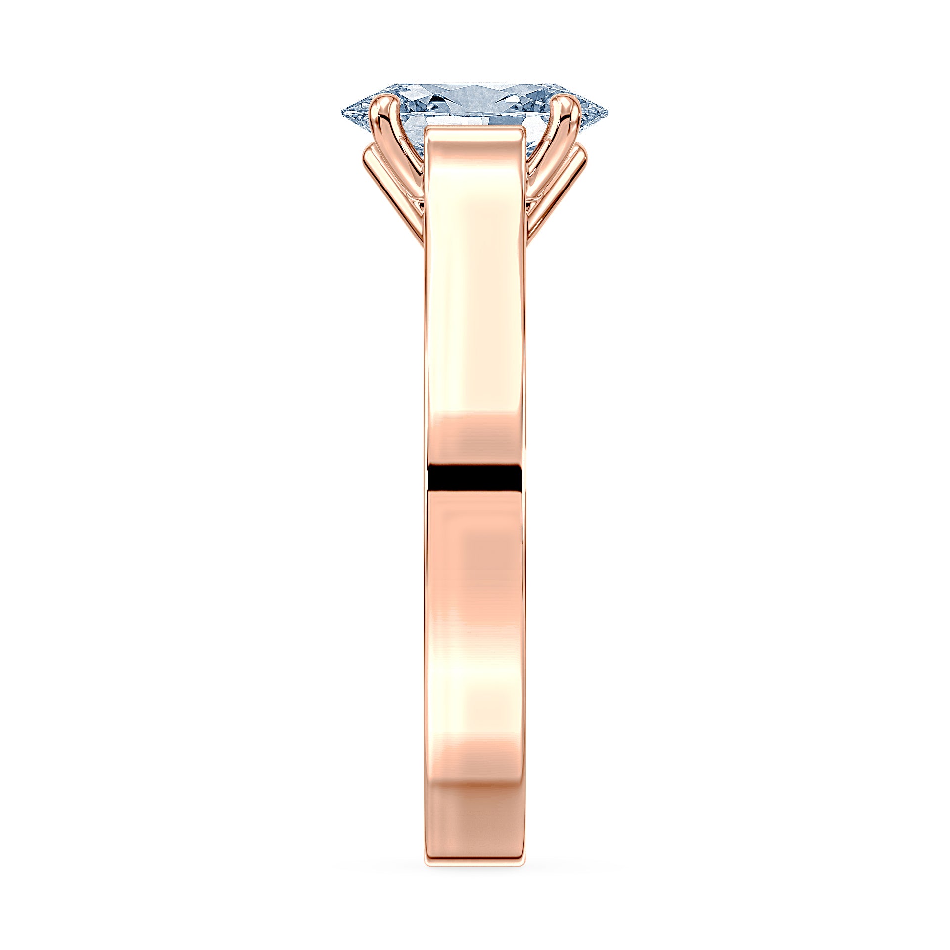 (Royal Asscher Oval - Rose)