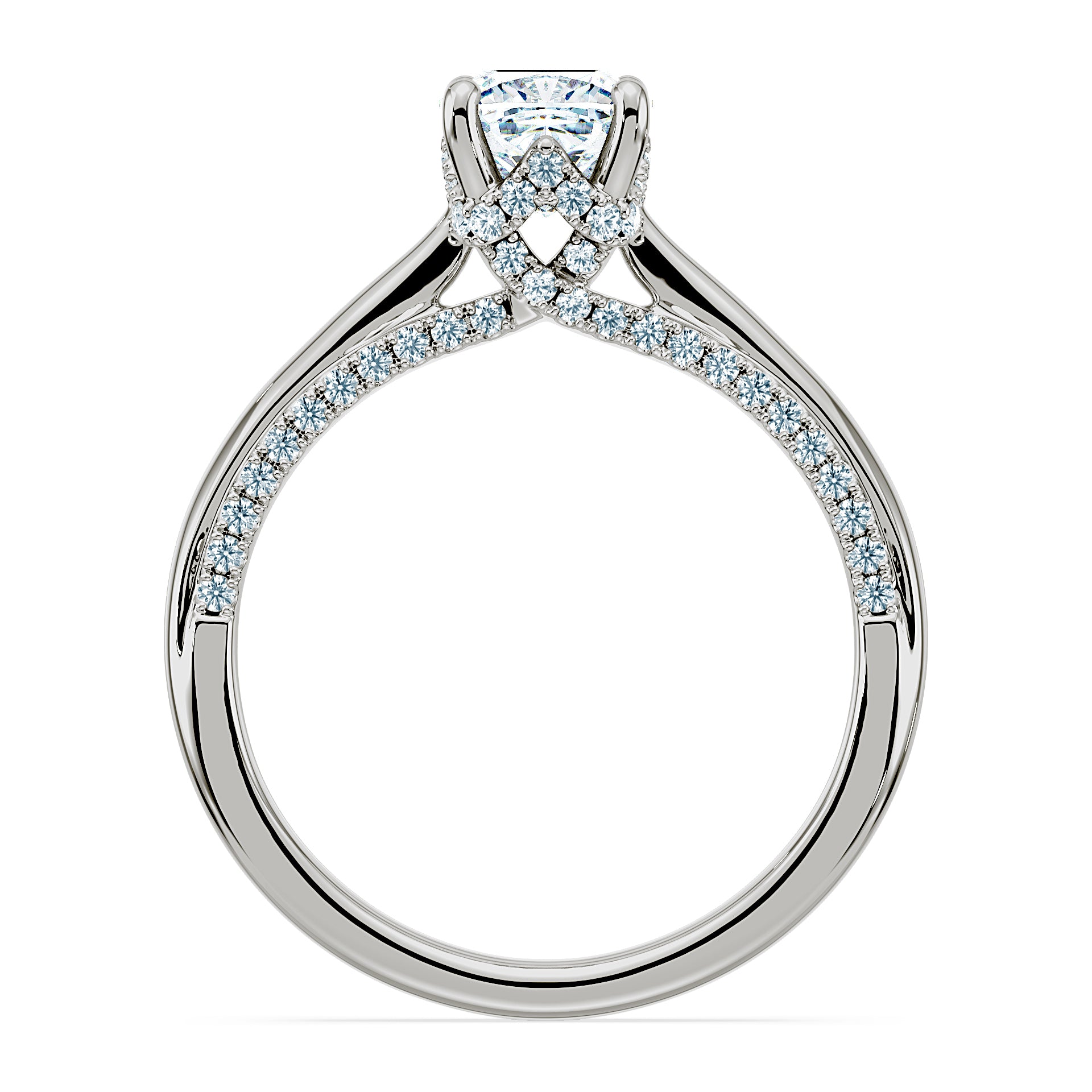 (Royal Asscher Cushion)