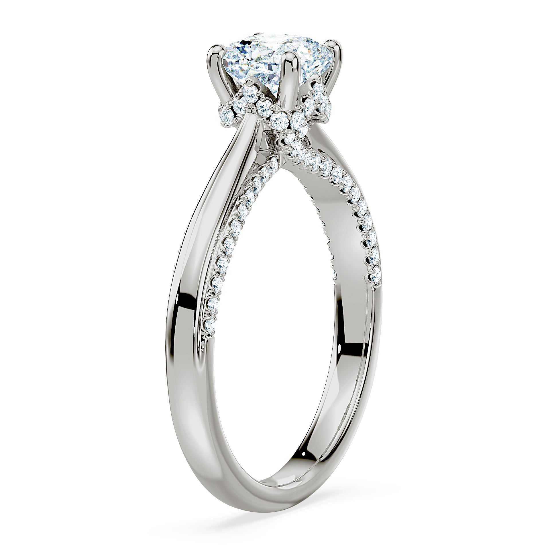 (Royal Asscher Cushion)