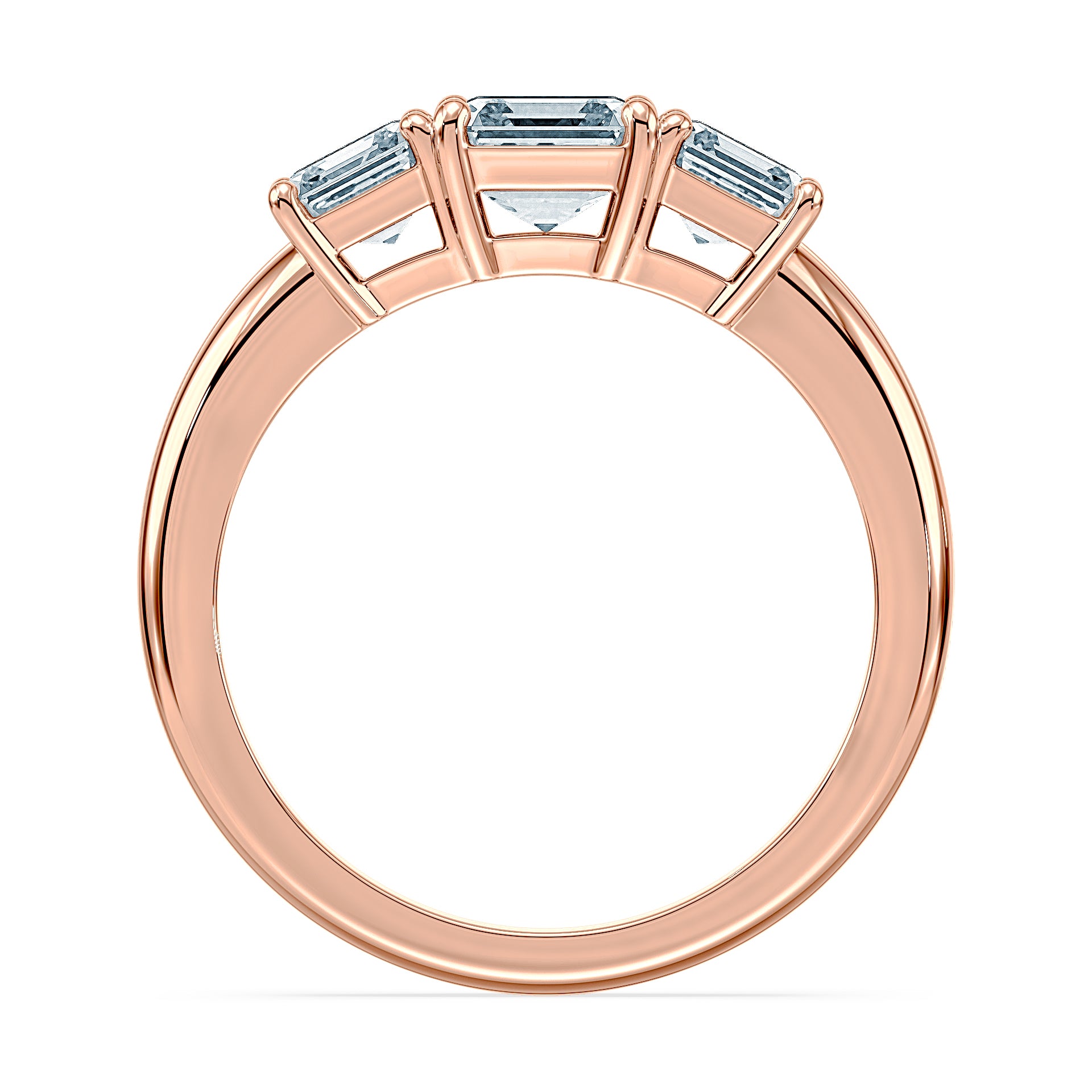 (Royal Asscher Cut - Rose)