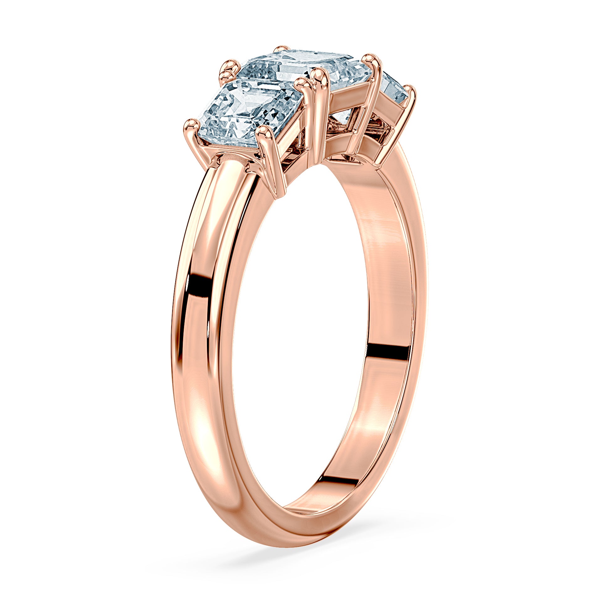 (Royal Asscher Cut - Rose)