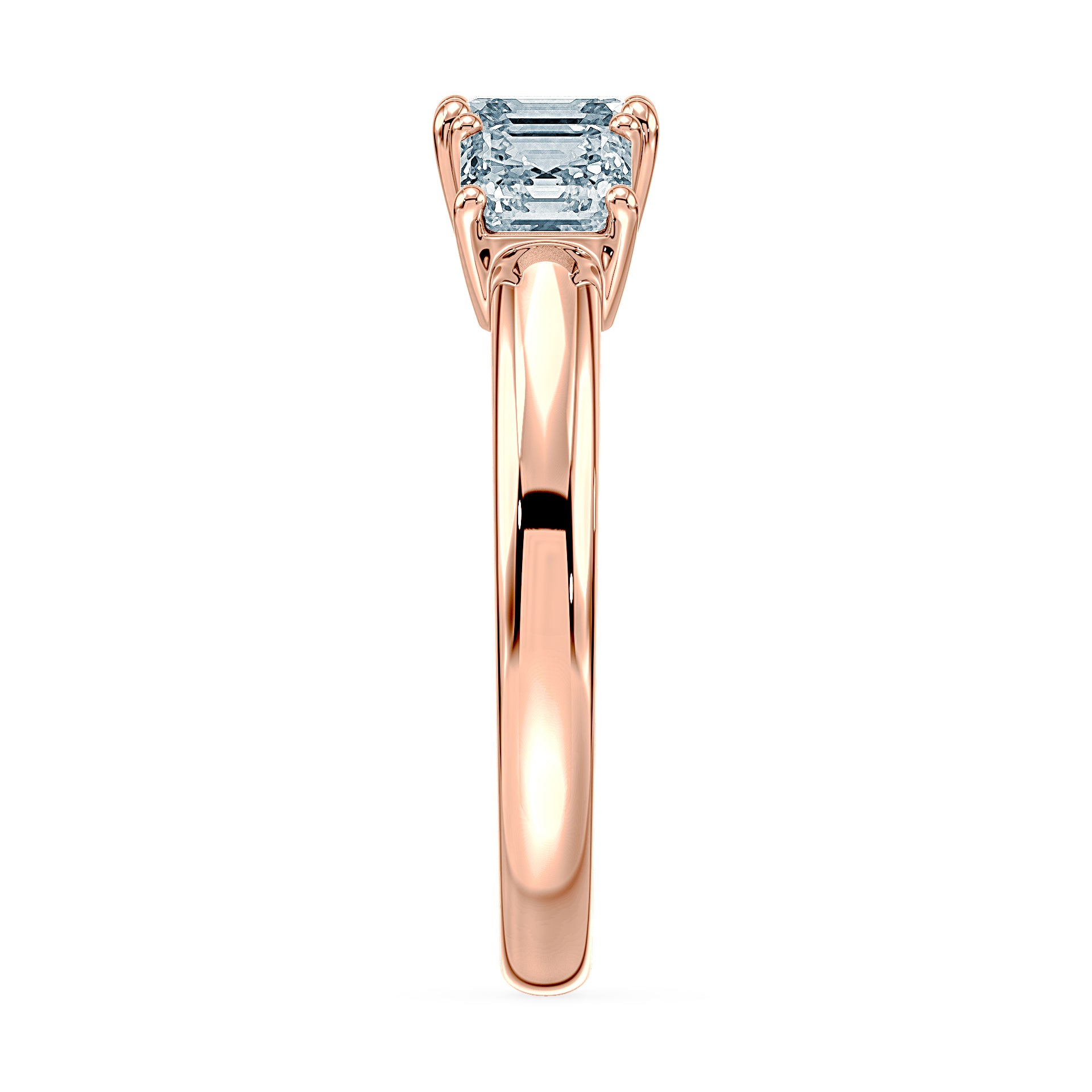 (Royal Asscher Cut - Rose)