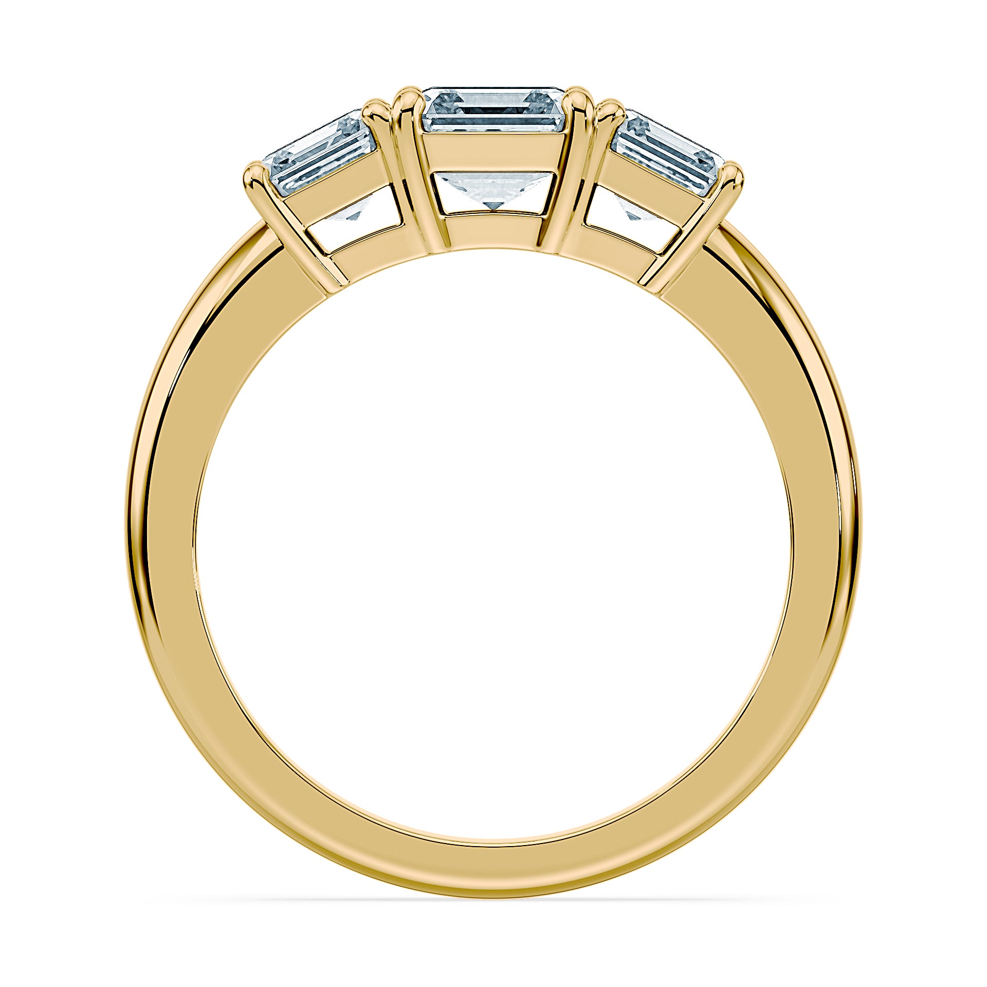 (Royal Asscher Cut - Yellow)