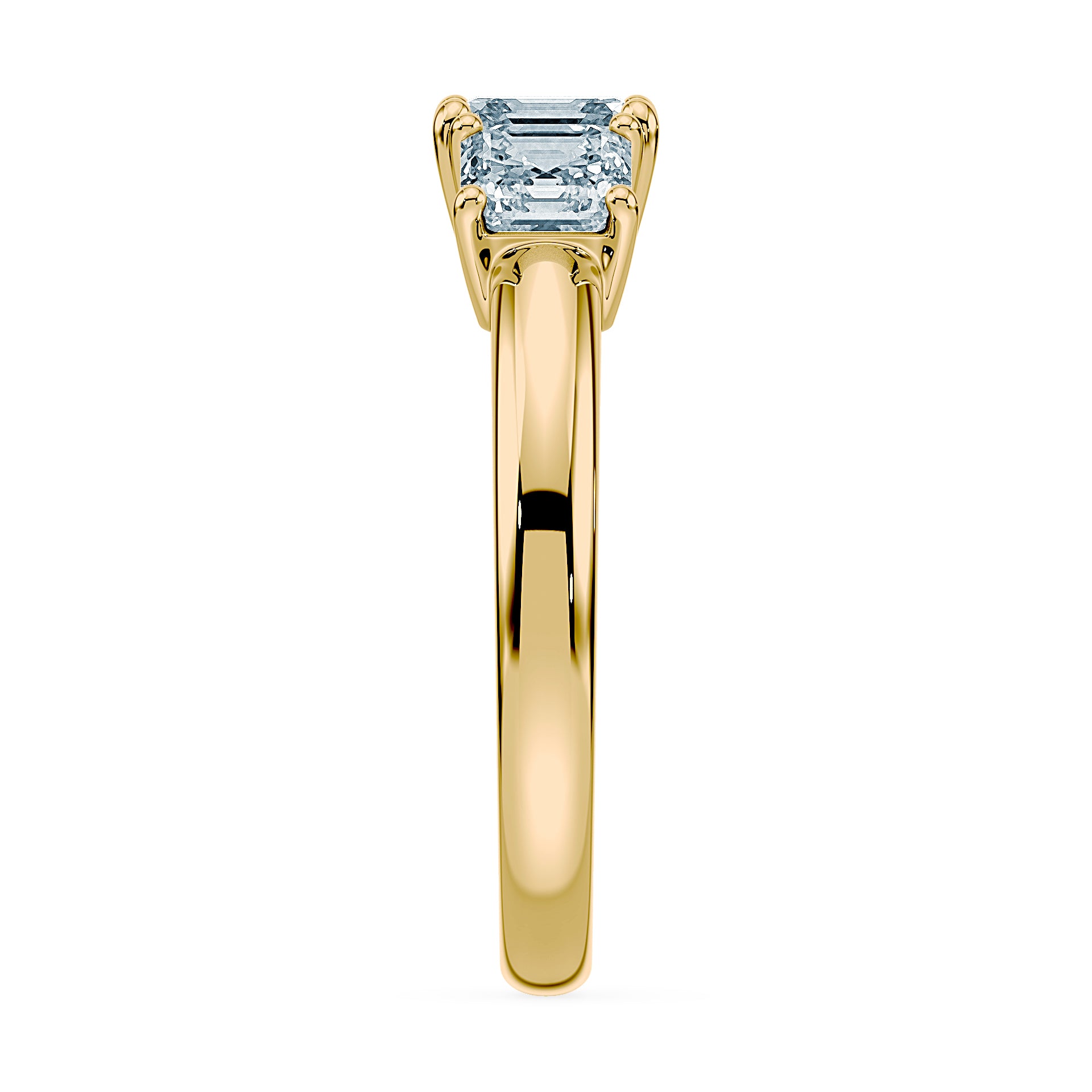 (Royal Asscher Cut - Yellow)