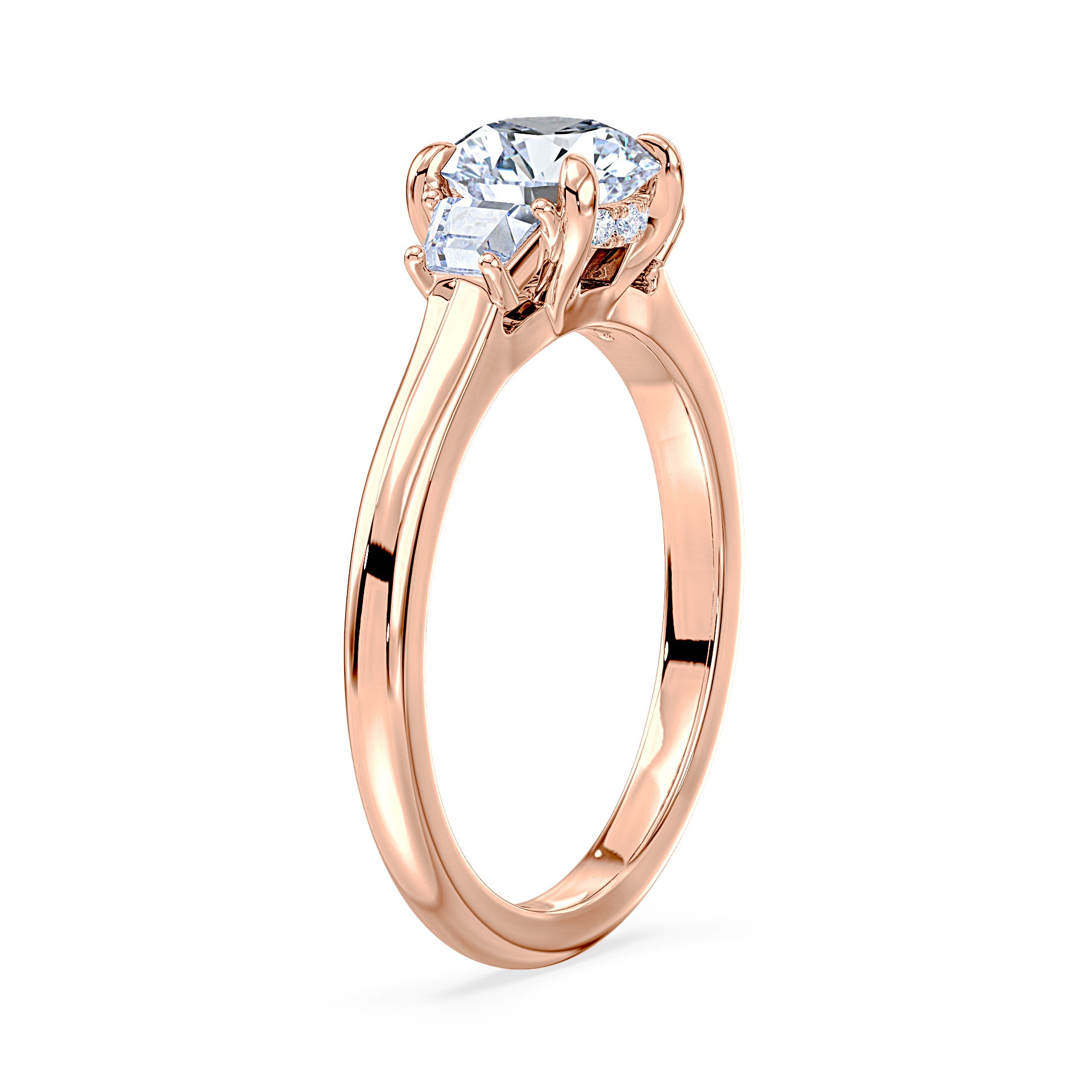 (Royal Asscher Brilliant - Rose)