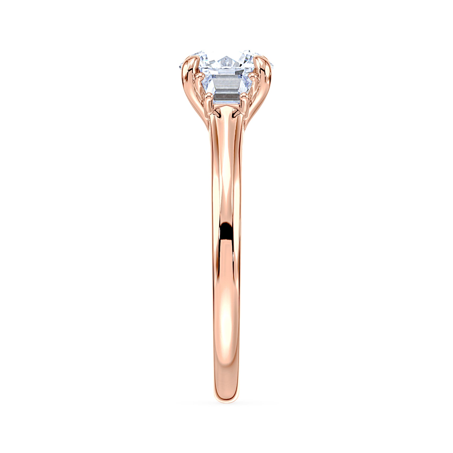 (Royal Asscher Brilliant - Rose)
