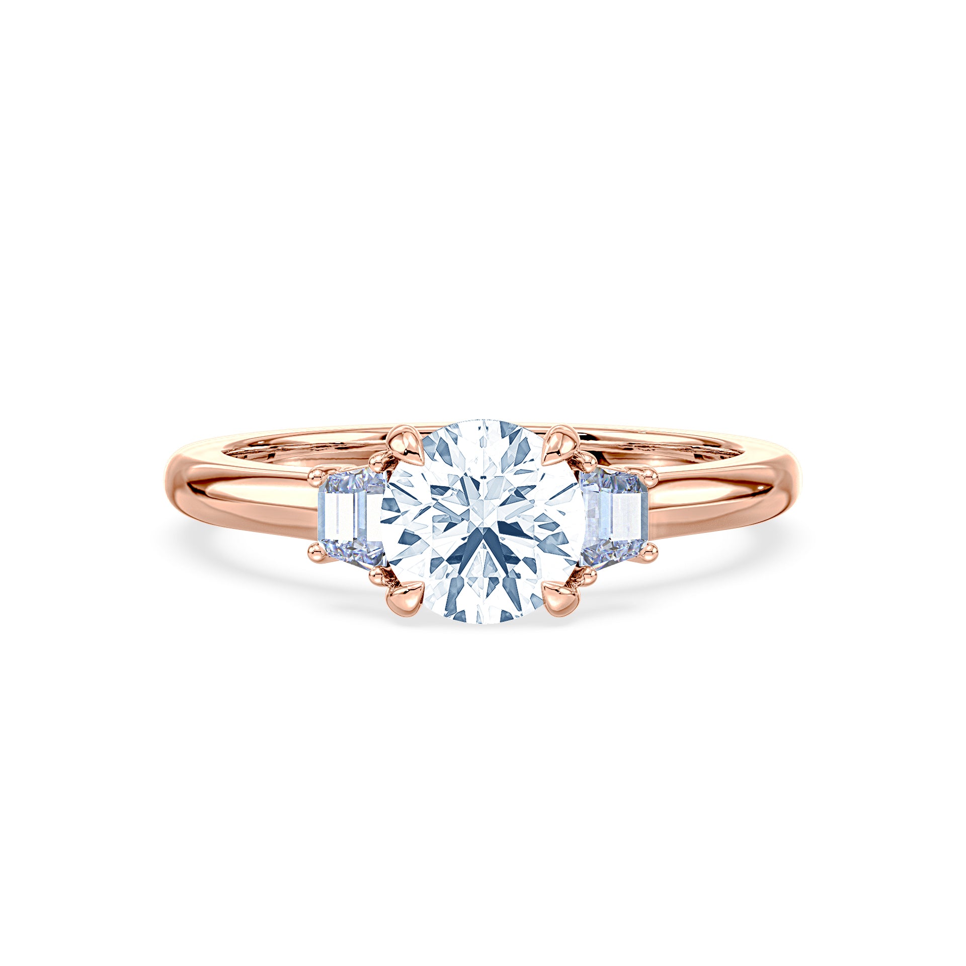 (Royal Asscher Brilliant - Rose)