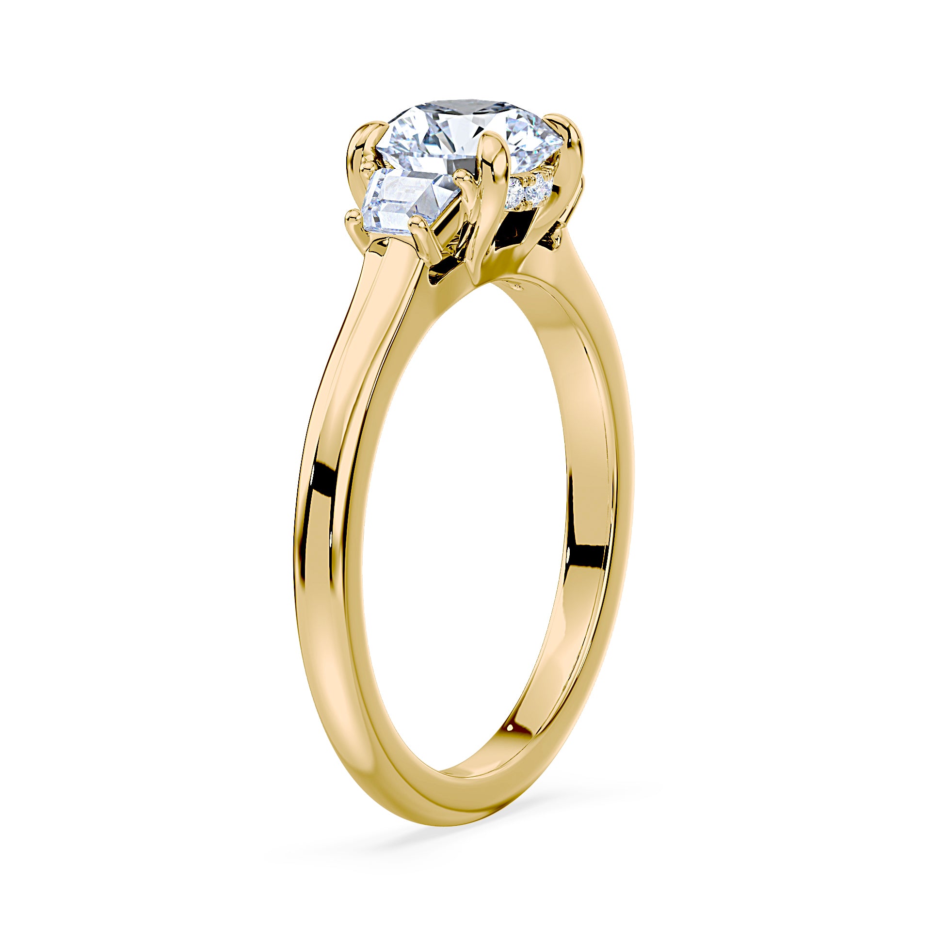 (Royal Asscher Brilliant - Yellow)