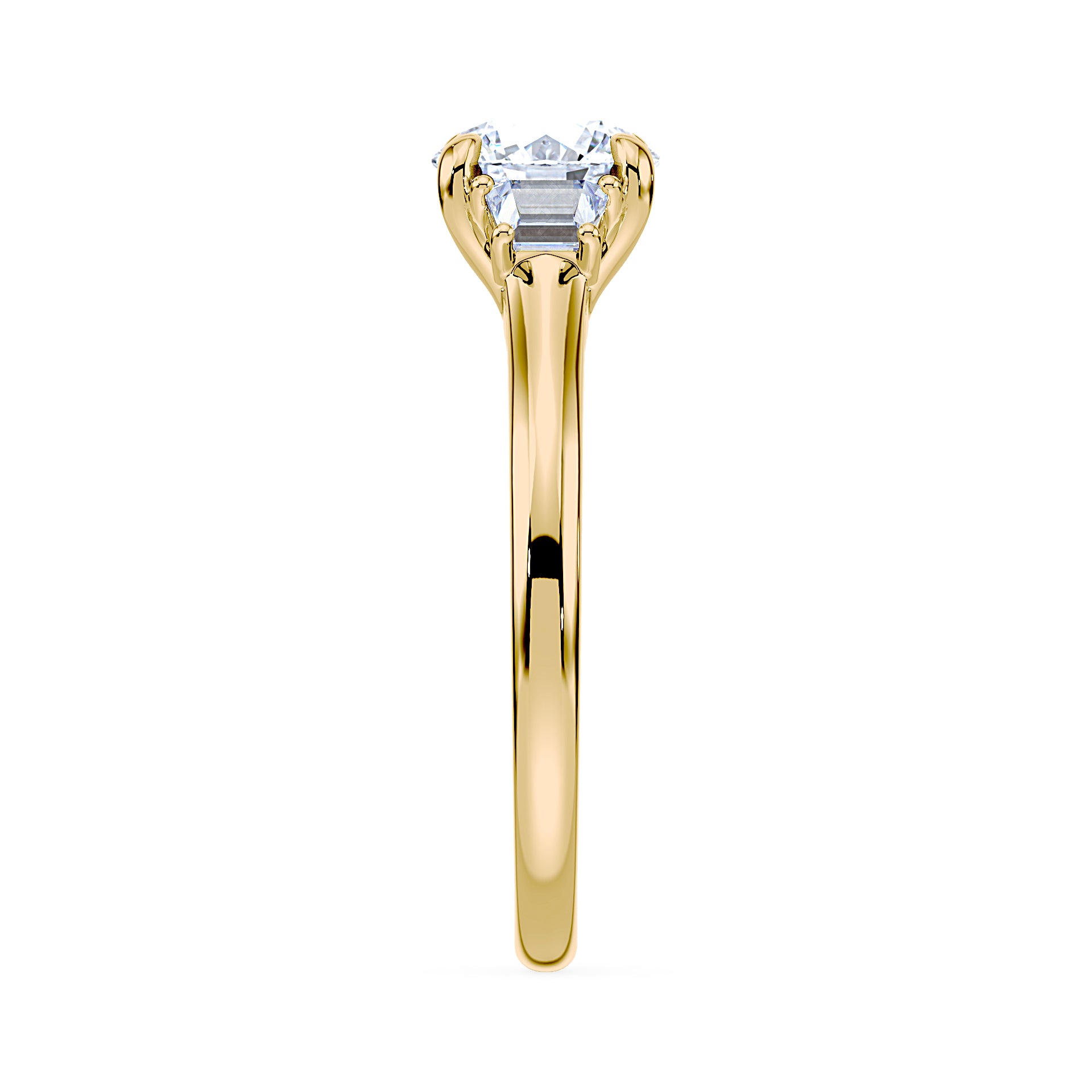 (Royal Asscher Brilliant - Yellow)