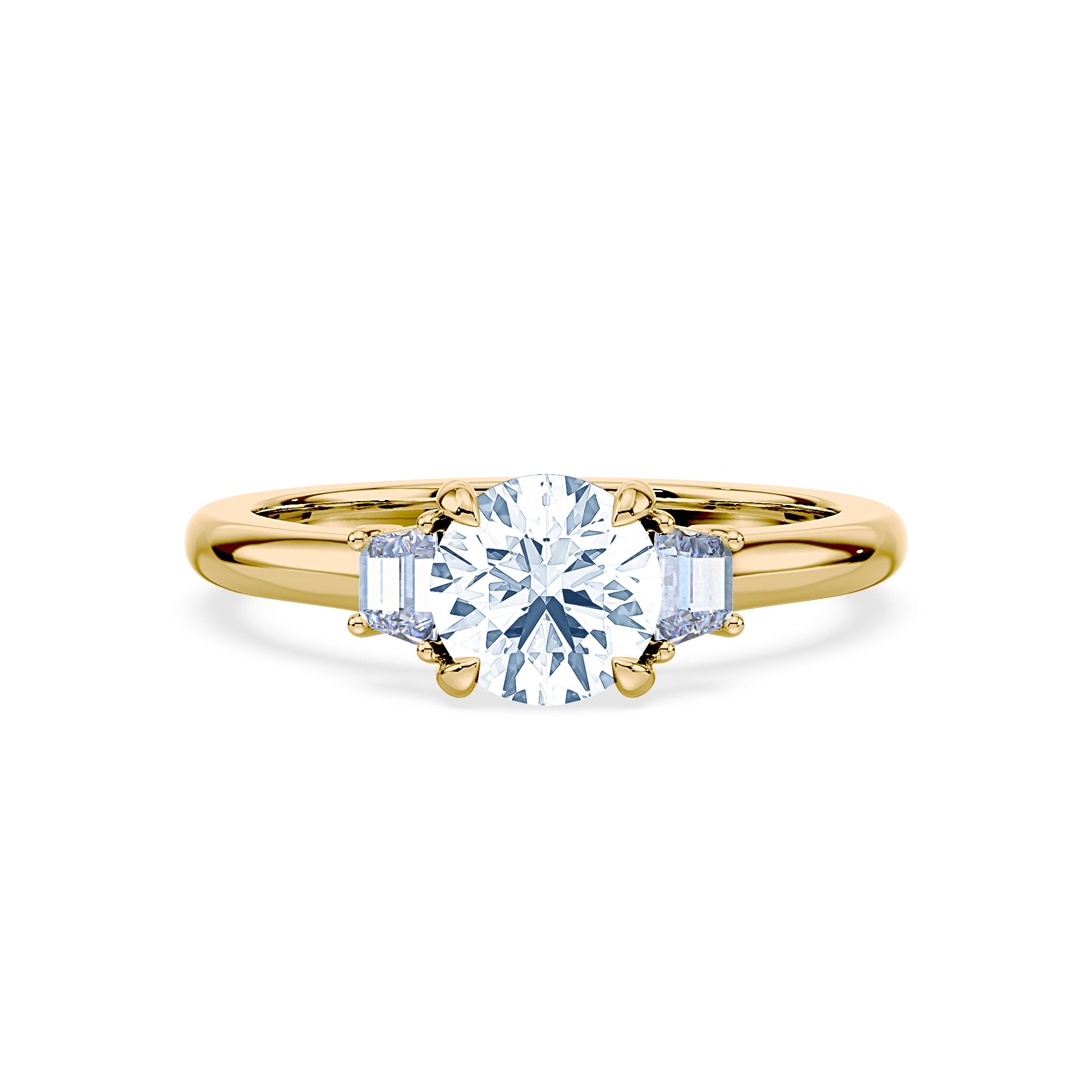 (Royal Asscher Brilliant - Yellow)