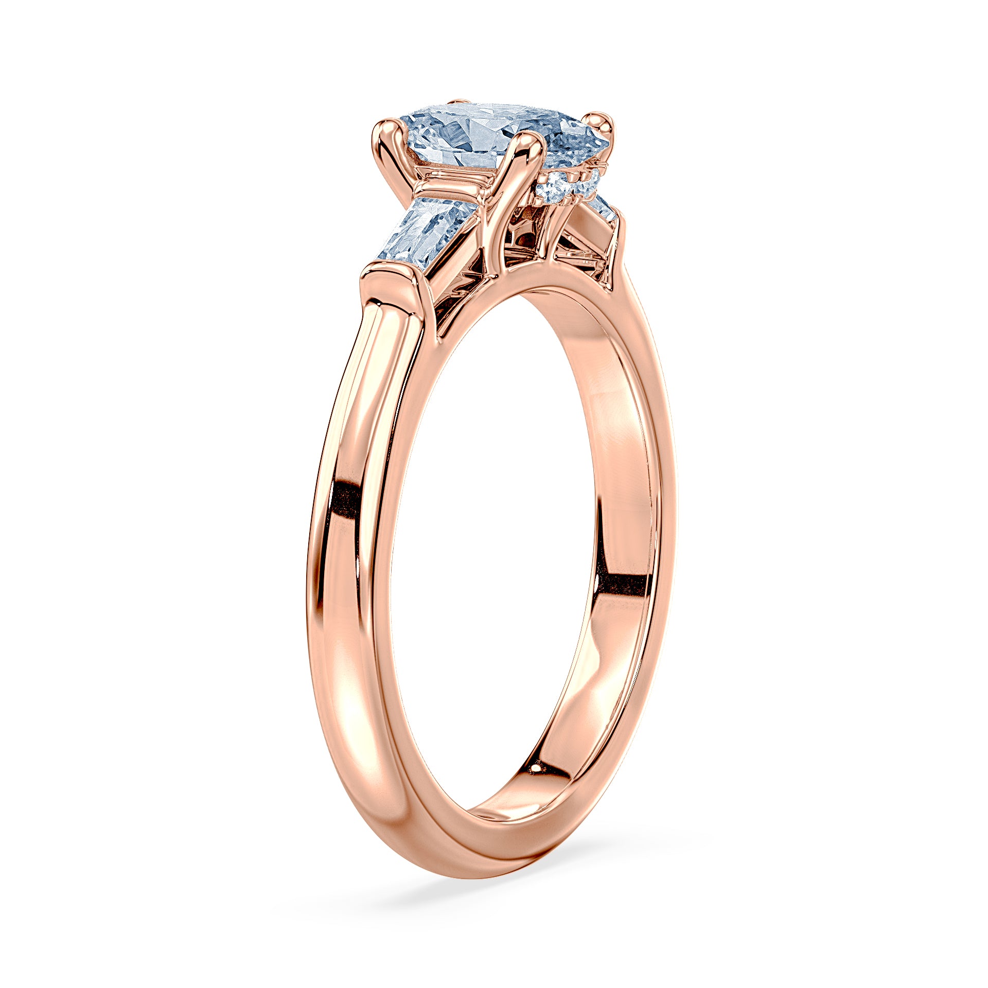 (Royal Asscher Oval - Rose)