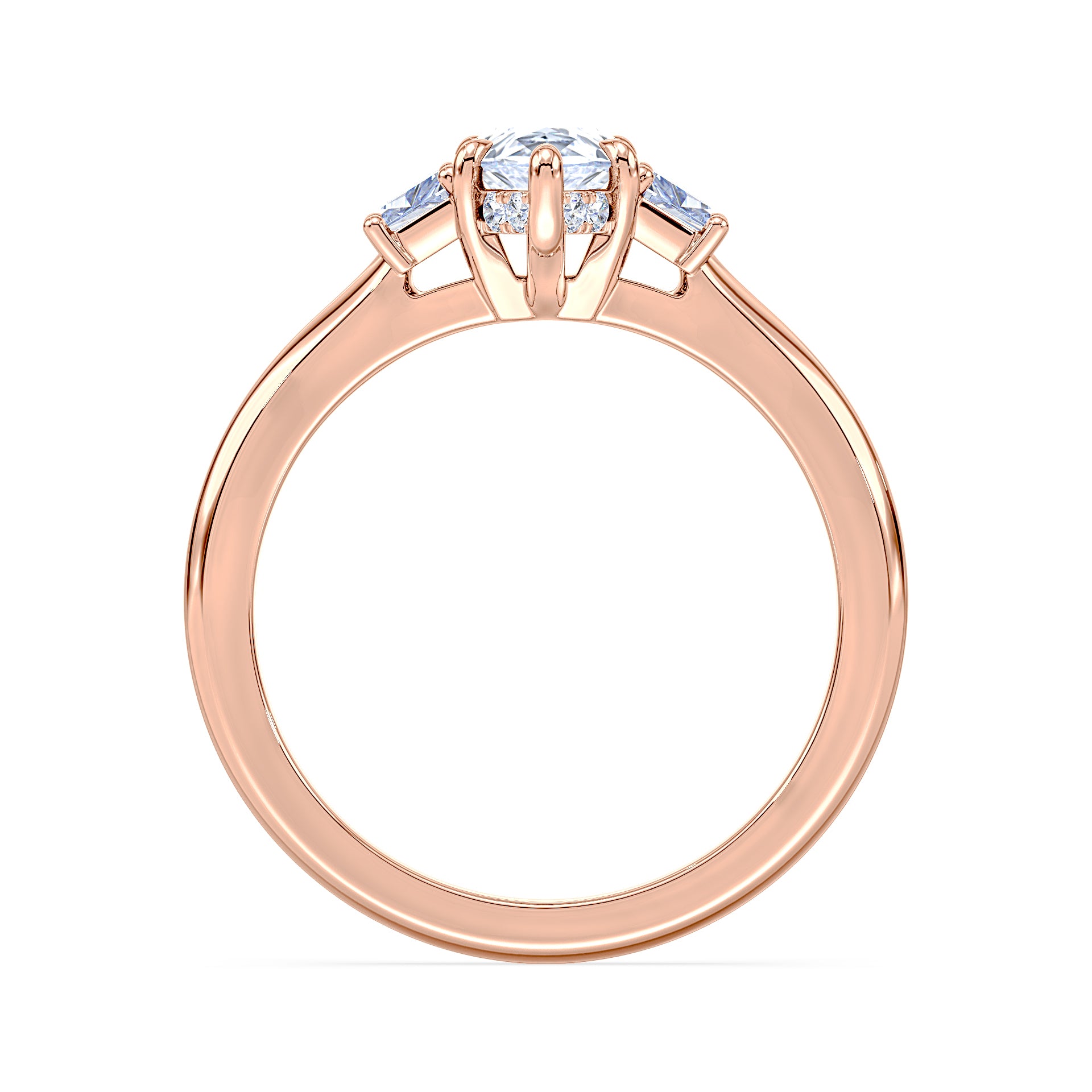 (Royal Asscher Pear - Rose)