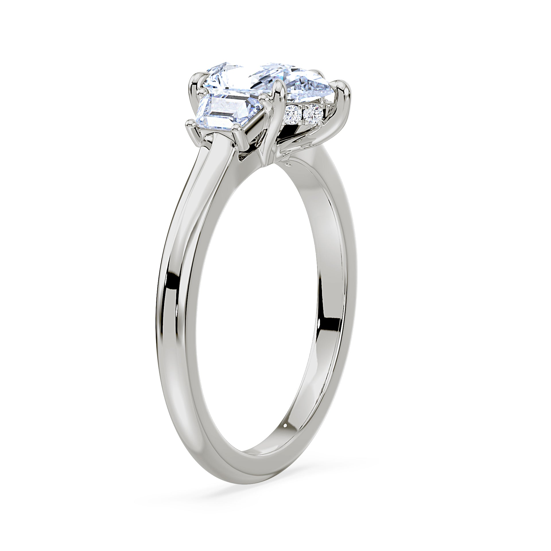 (Royal Asscher Pear)