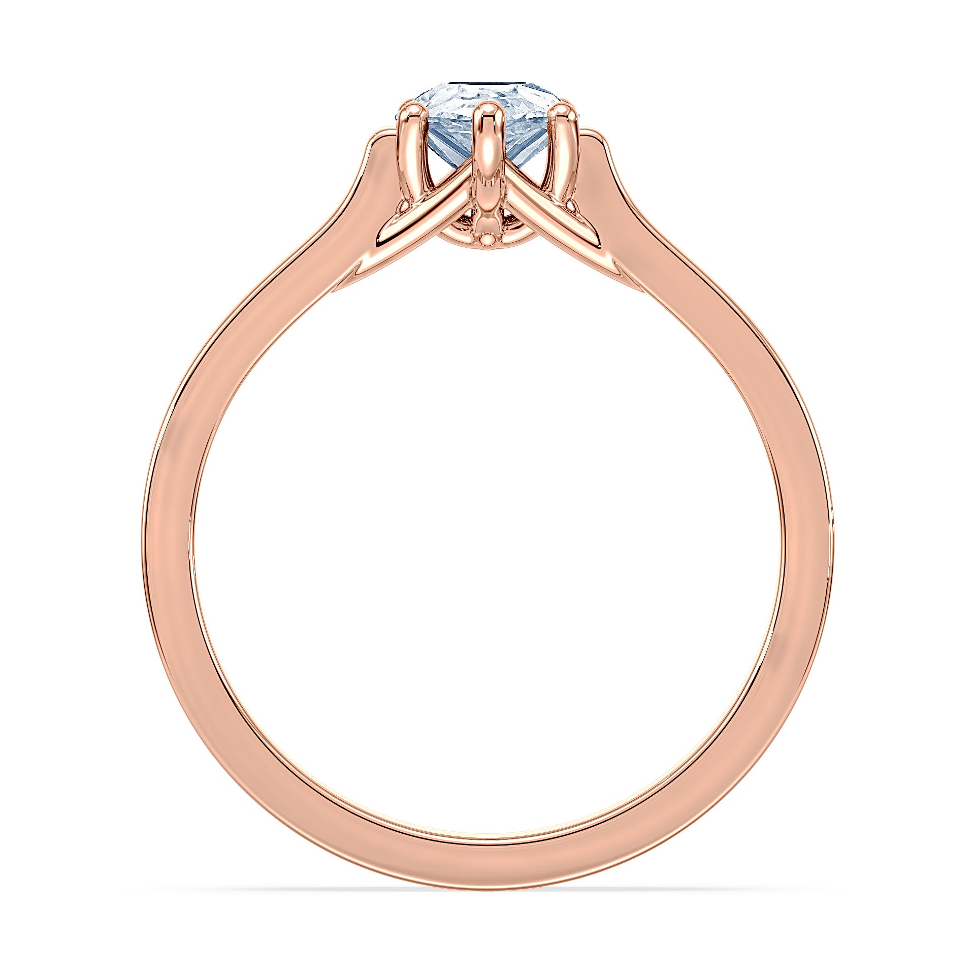 (Royal Asscher Pear - Rose)