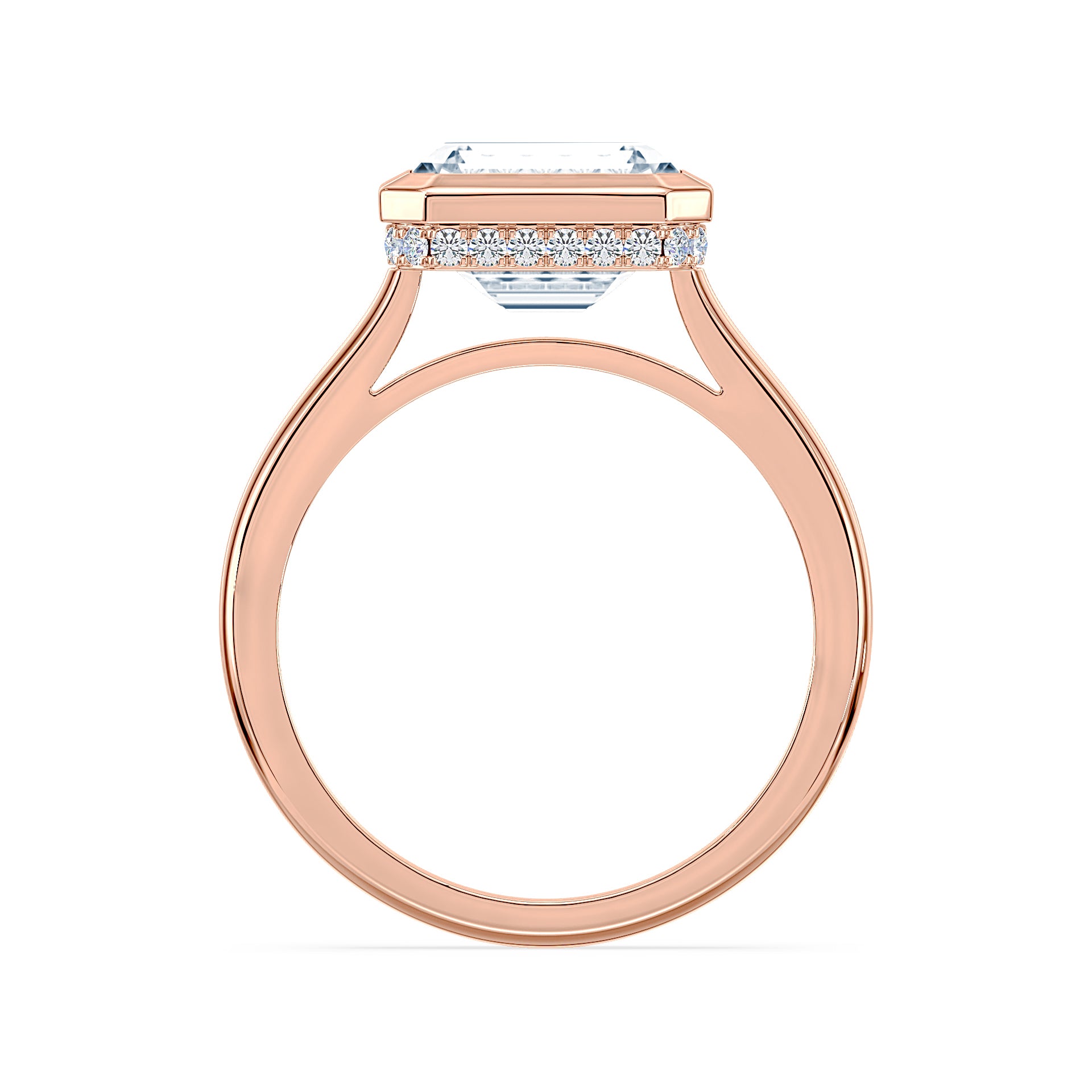 (Royal Asscher Emerald - Rose)