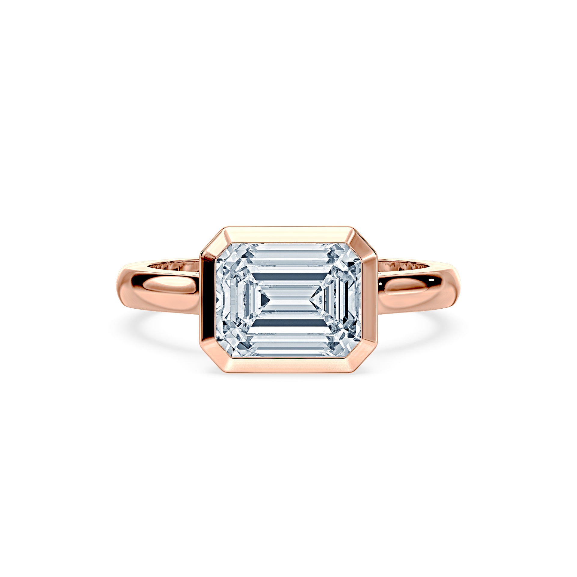 (Royal Asscher Emerald - Rose)
