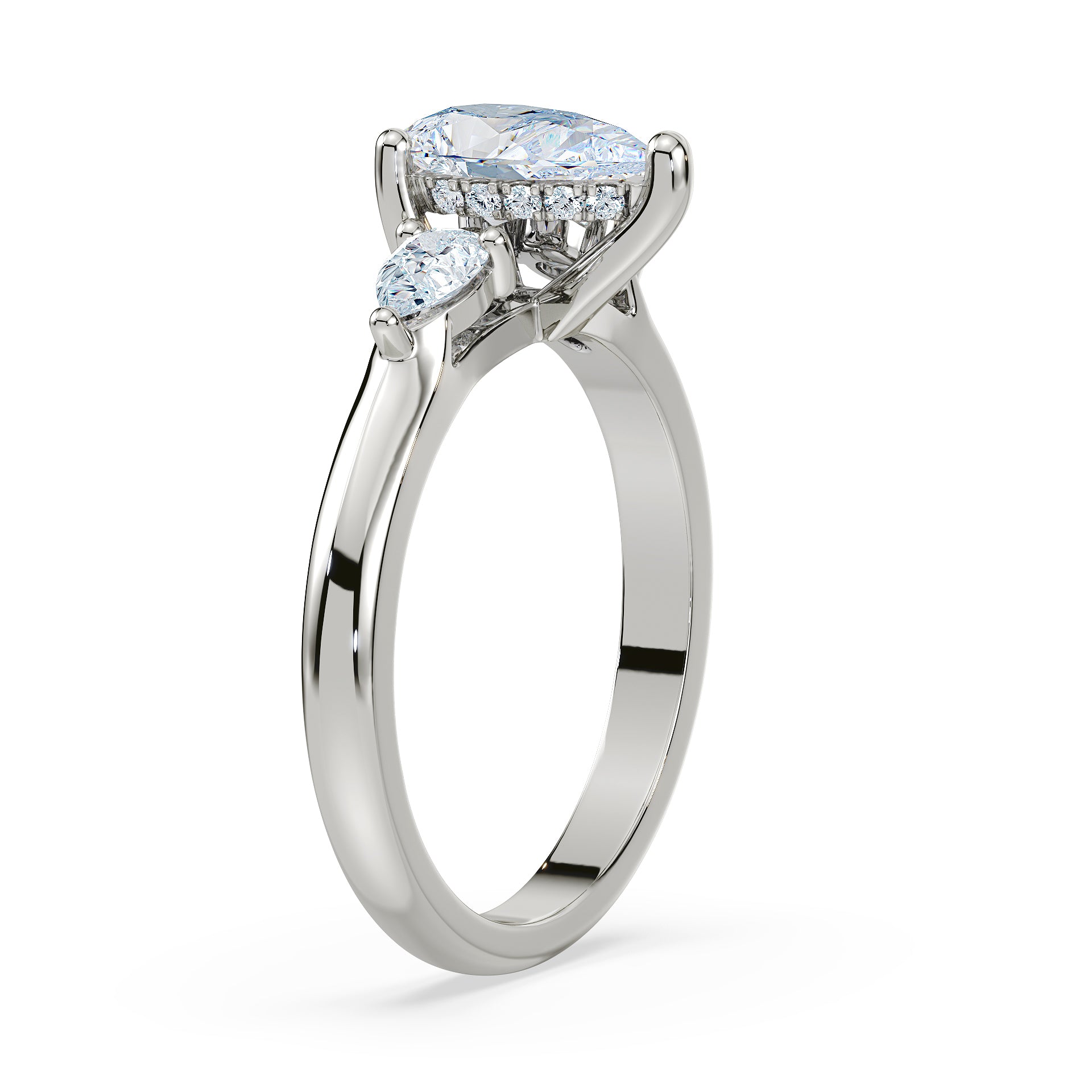(Royal Asscher Pear)