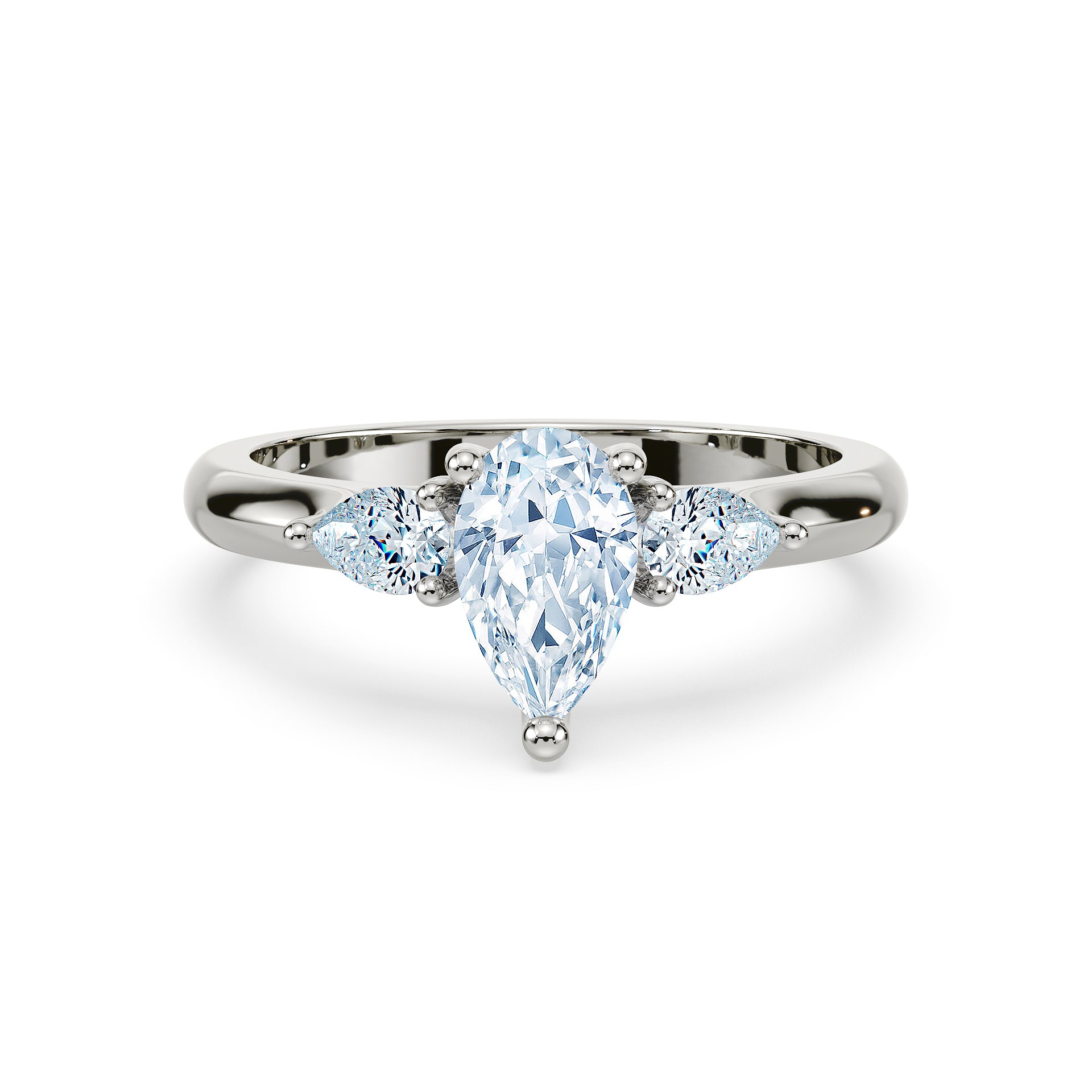 (Royal Asscher Pear)