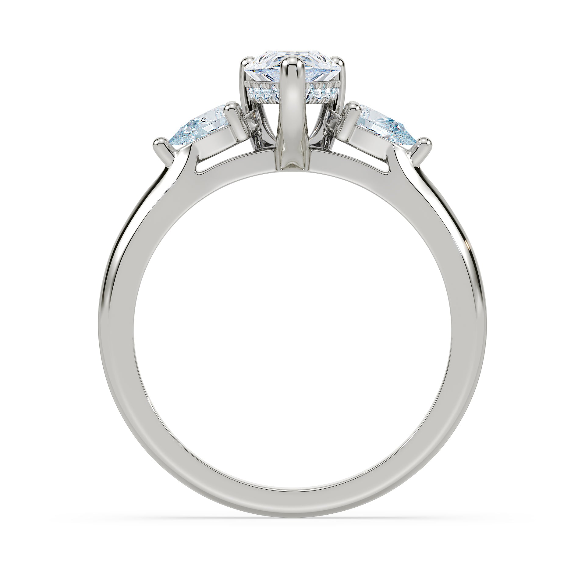 (Royal Asscher Pear)