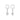 Shapes of ♥♥♥ earrings with 0.10 total diamond weight with Royal Asscher Cut