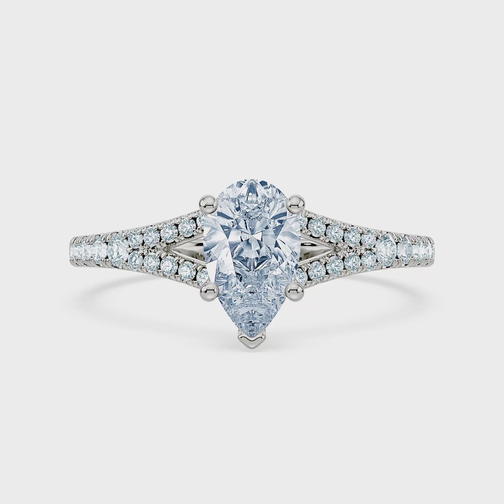 (Royal Asscher Pear - Video)