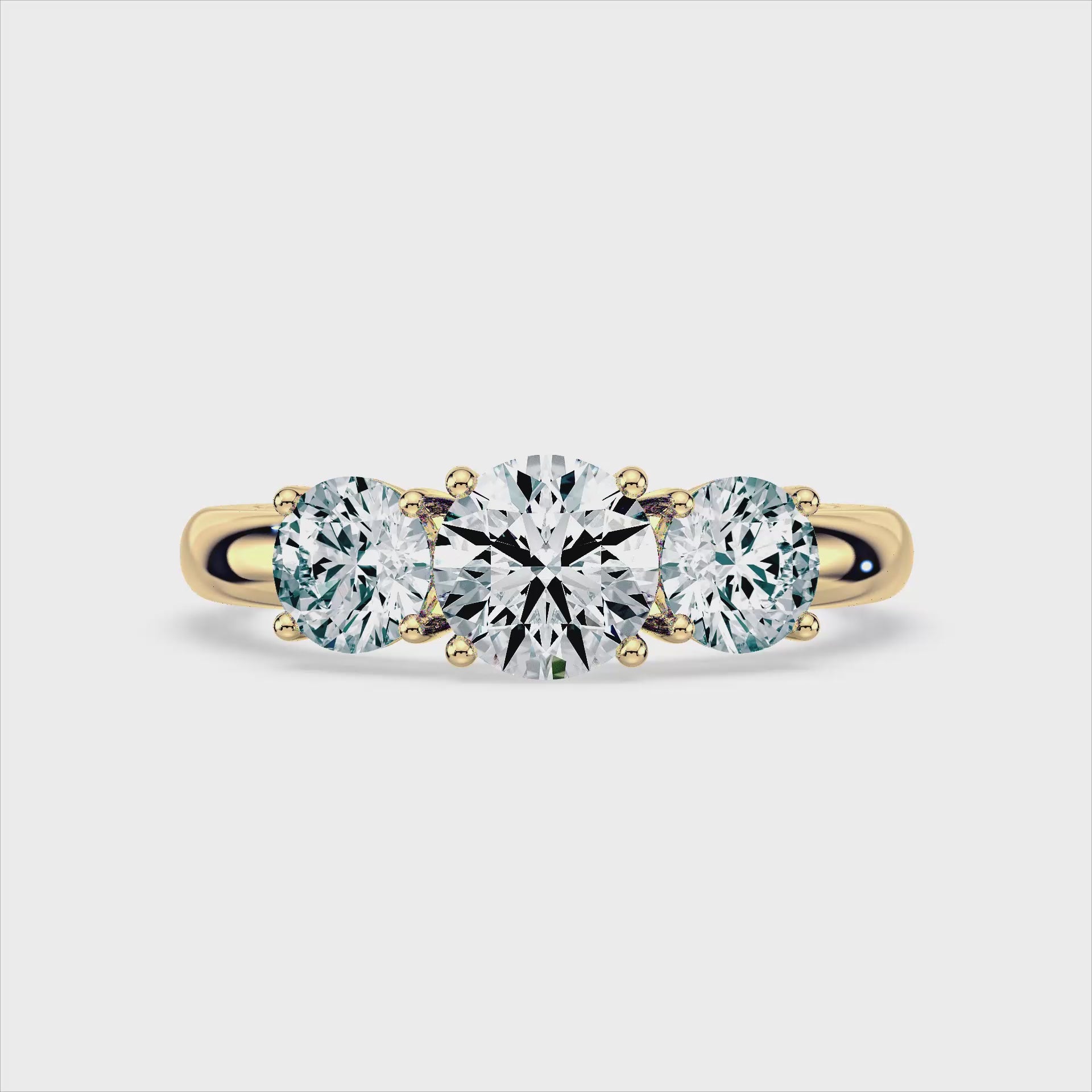 (Royal Asscher Brilliant - Yellow - Video)