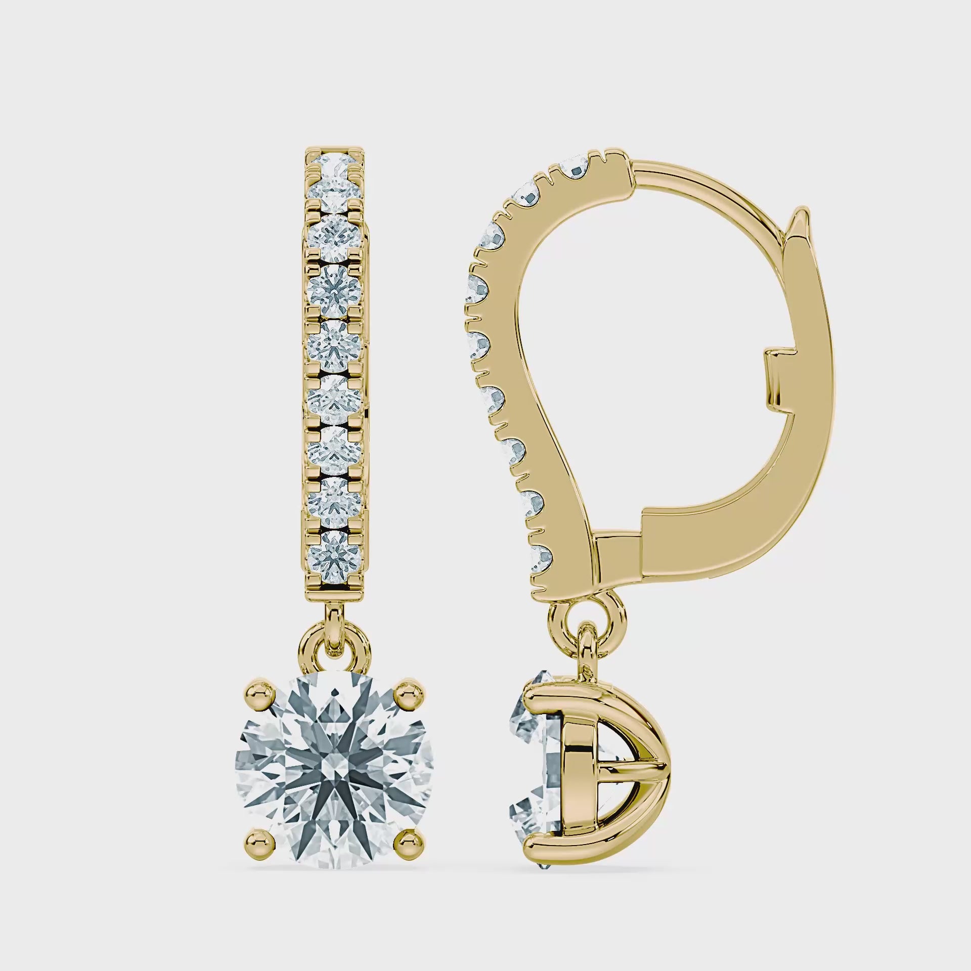 (Royal Asscher Brilliant - Yellow - Video)