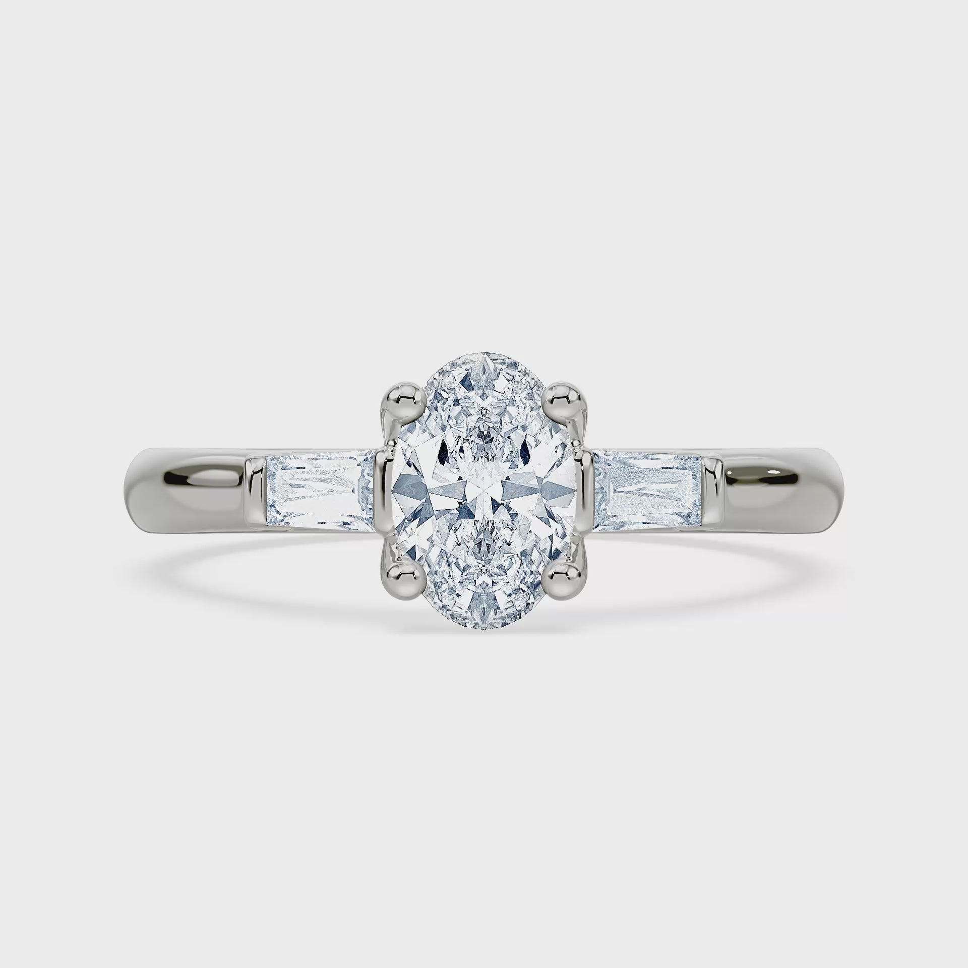 (Royal Asscher Oval - Video)