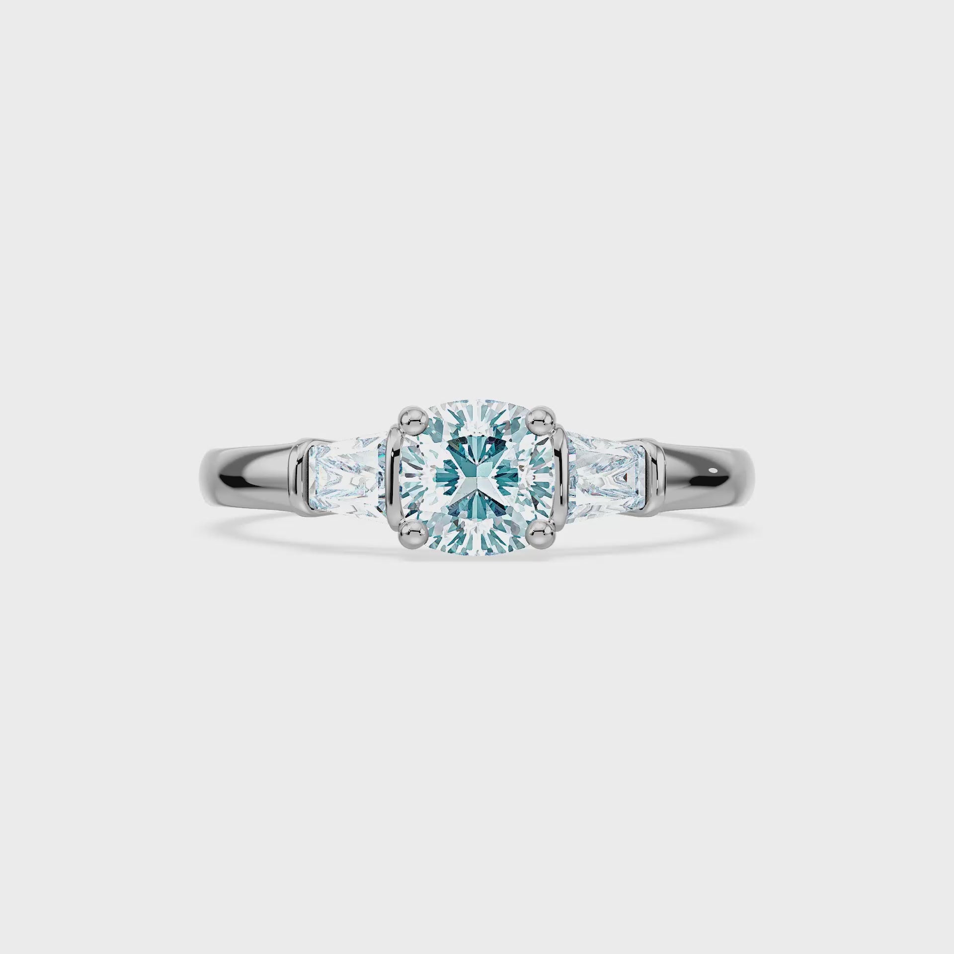(Royal Asscher Cushion - Video)