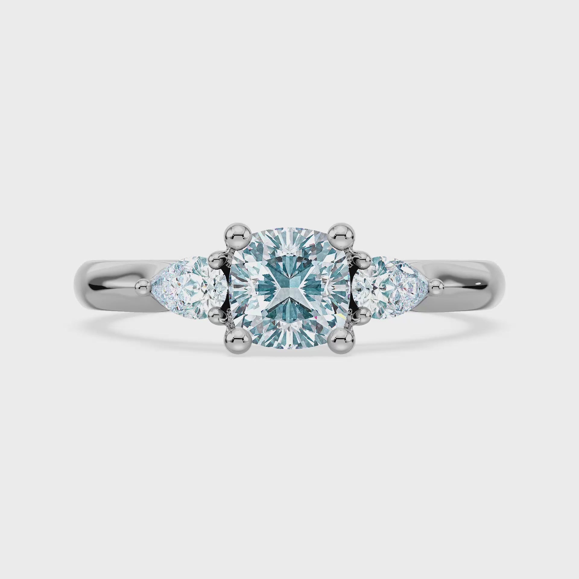 (Royal Asscher Cushion - Video)