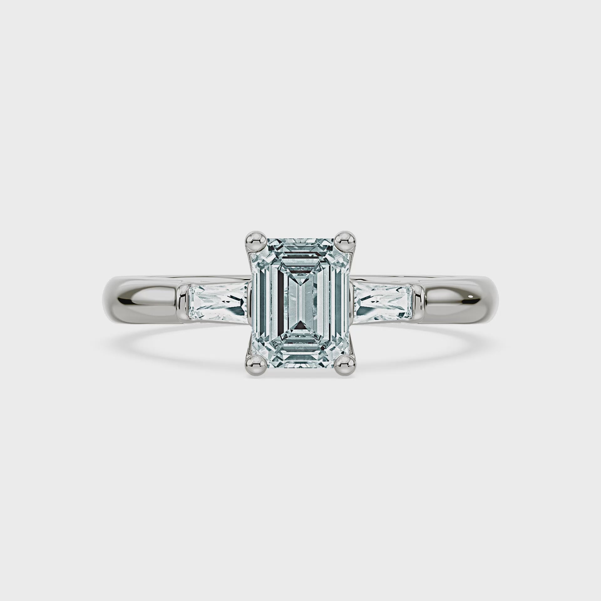 (Royal Asscher Emerald - Video)