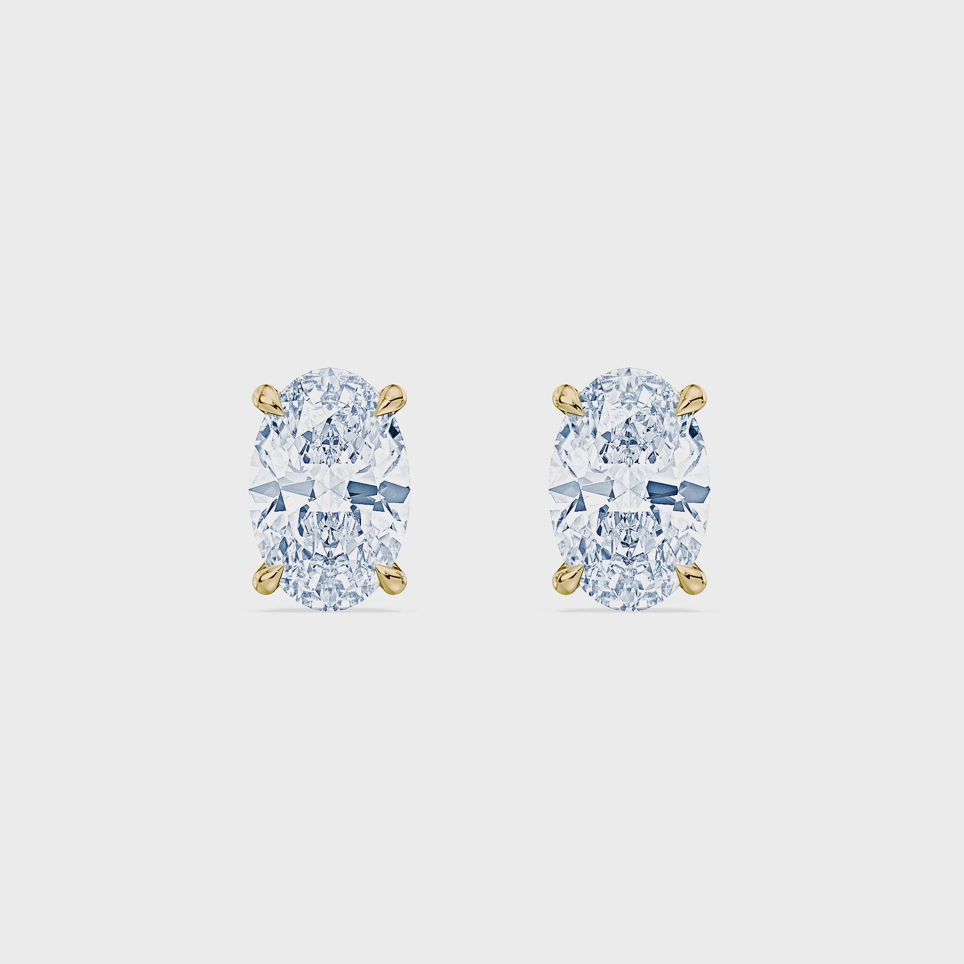 (Royal Asscher Oval - Yellow - Video)