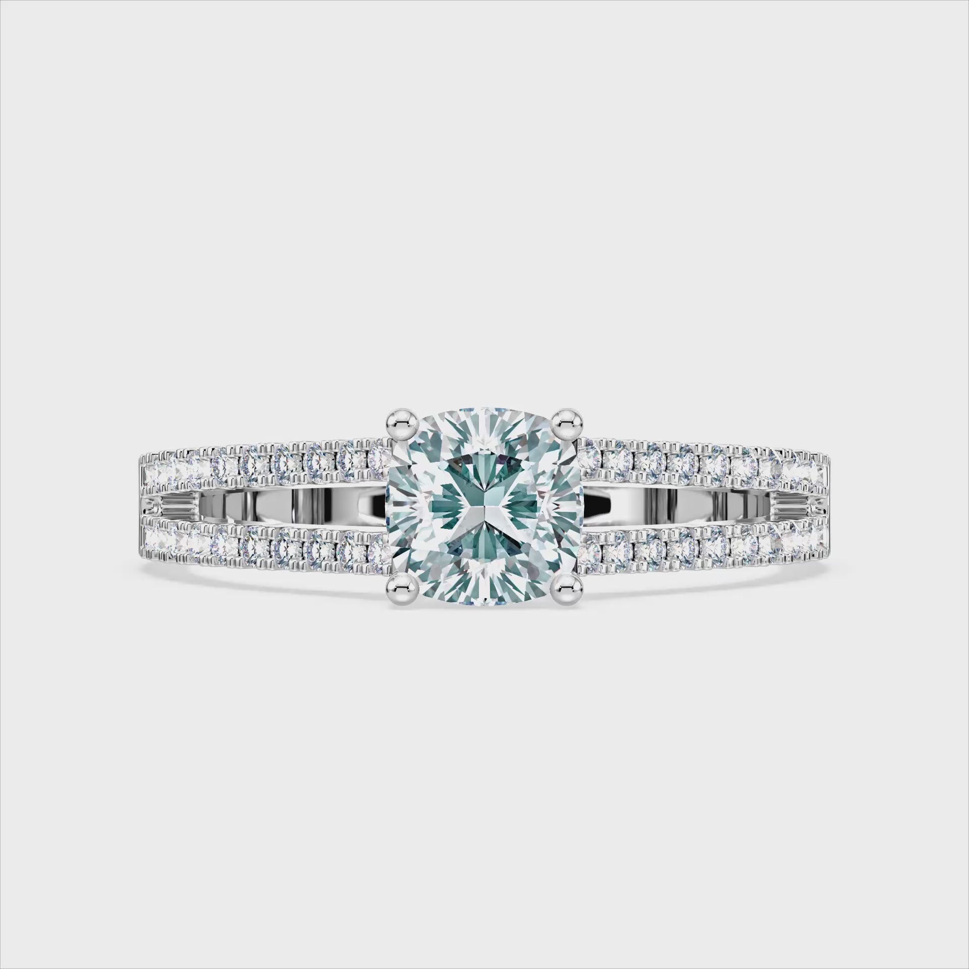 (Royal Asscher Cushion - Video)