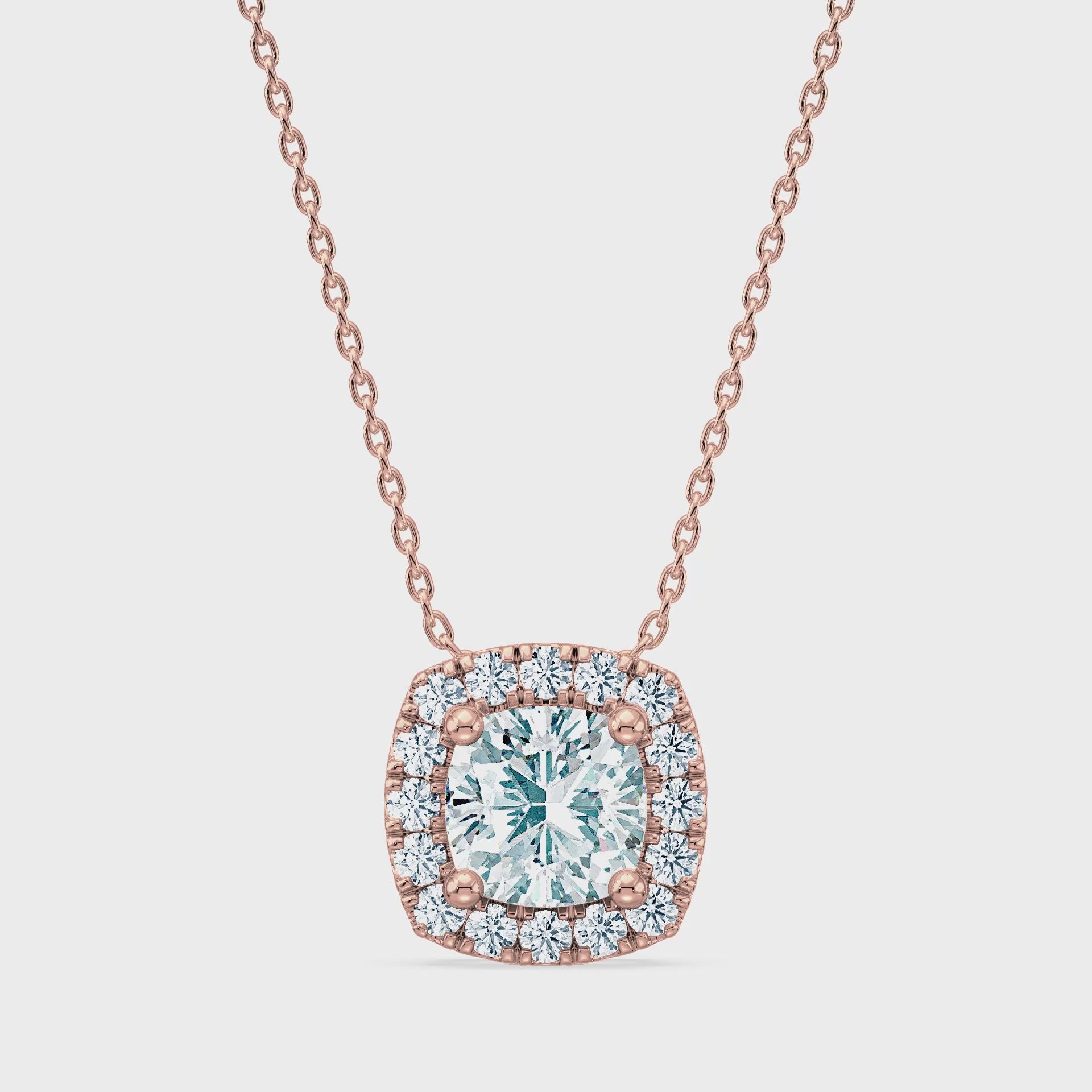 (Royal Asscher Cushion - Rose - Video)