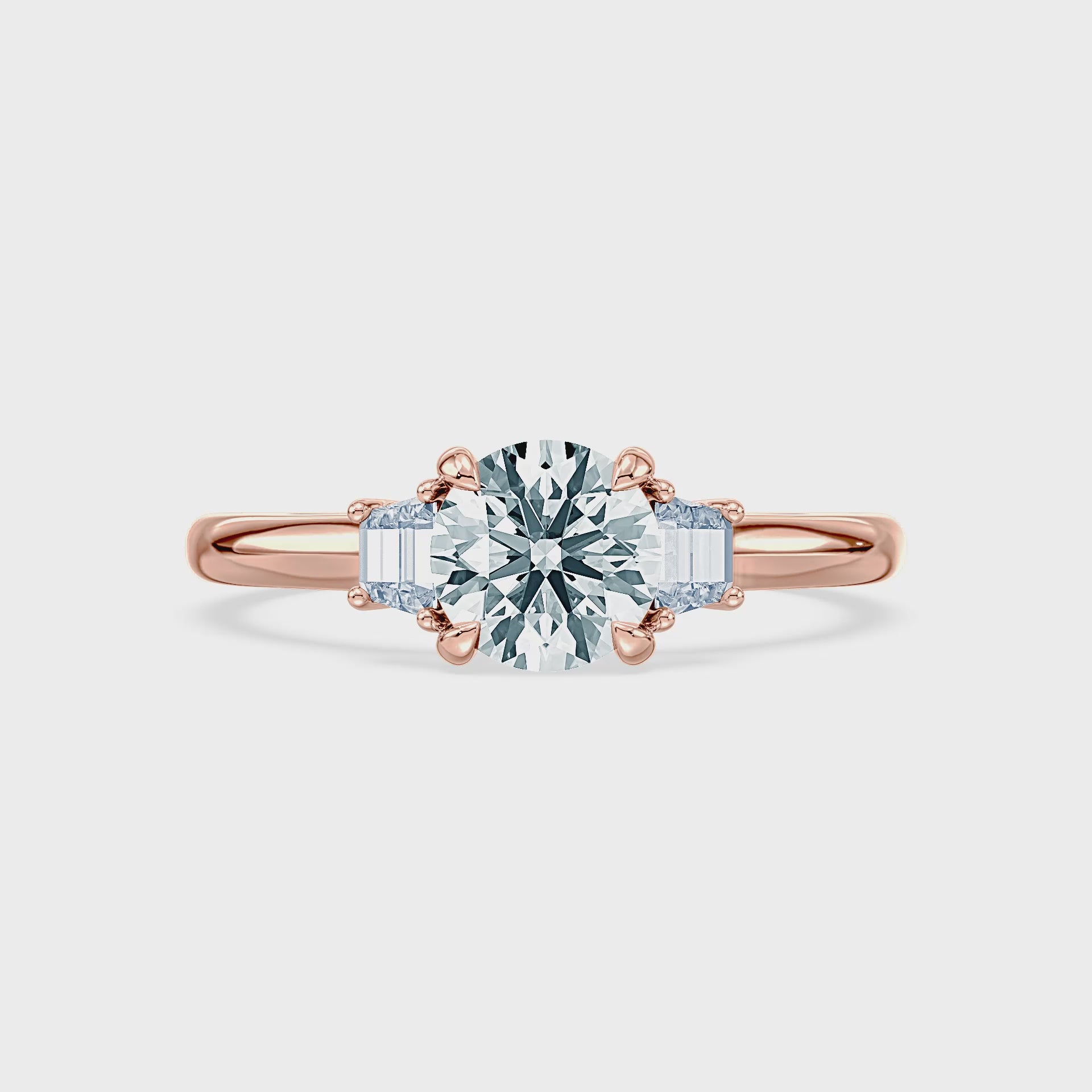 (Royal Asscher Brilliant - Rose - Video)