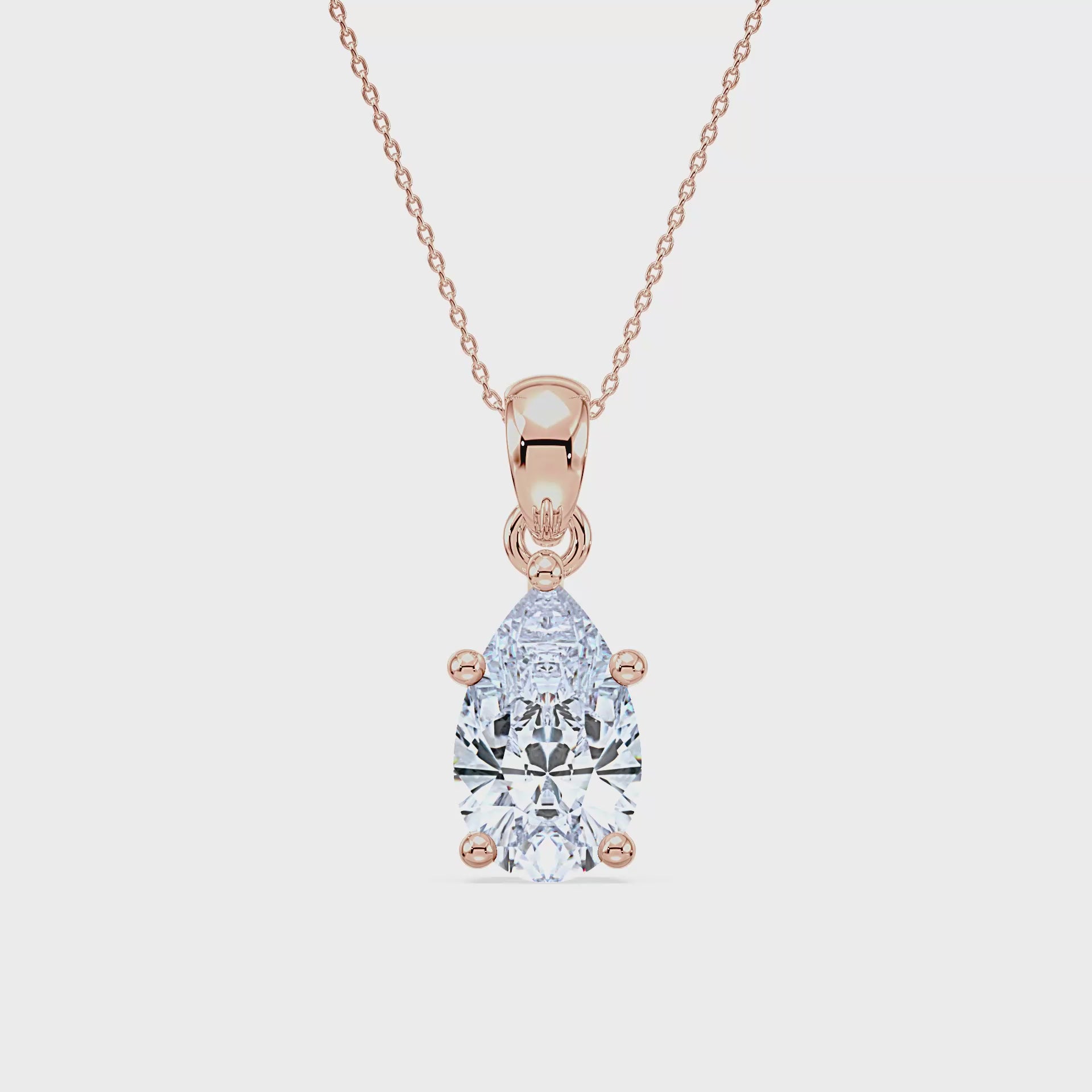 (Royal Asscher Pear - Rose - Video)