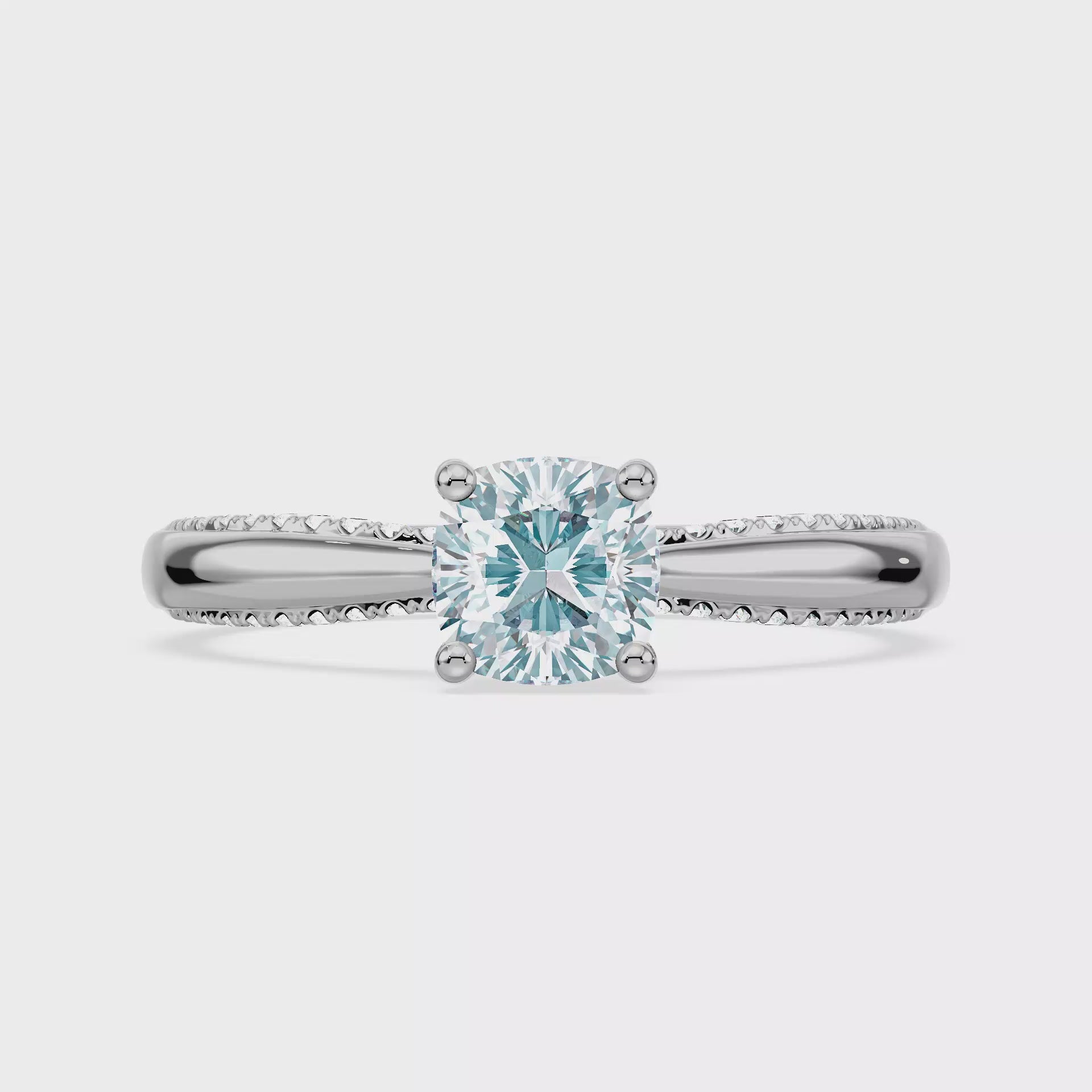 (Royal Asscher Cushion - Video)