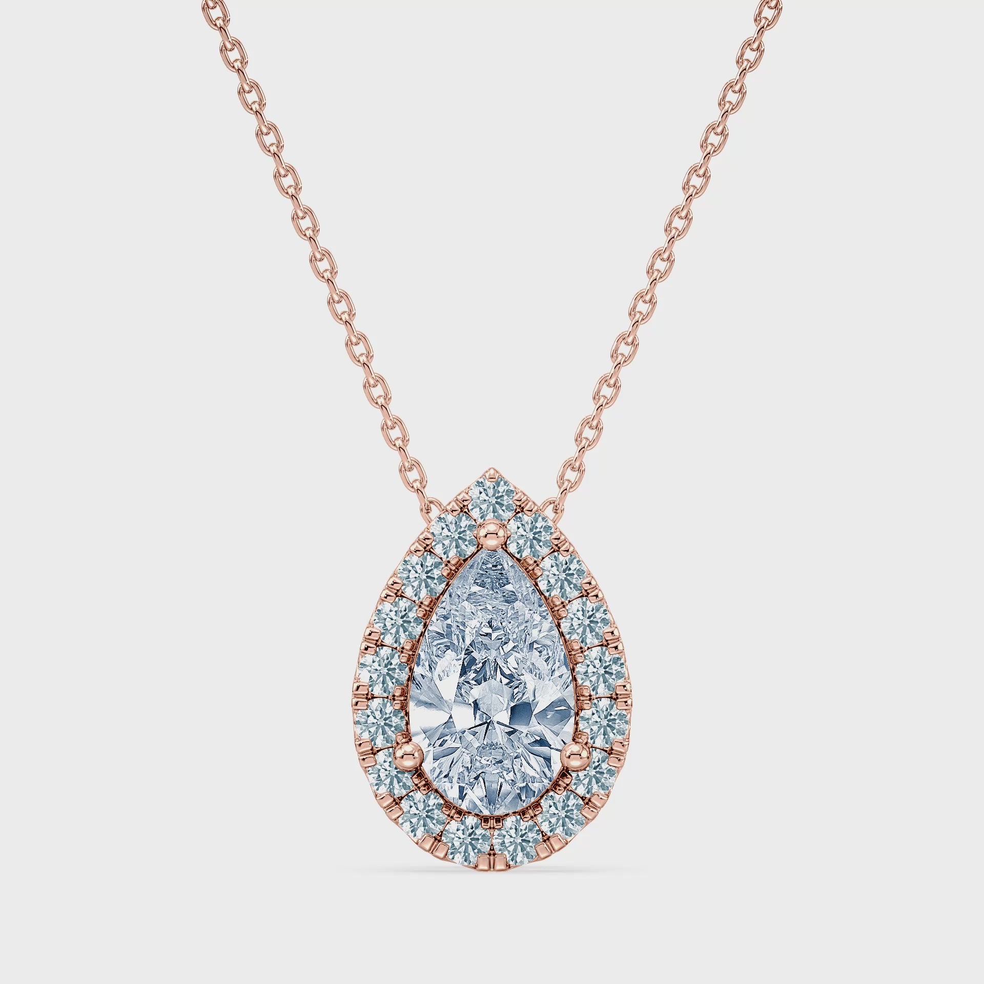 (Royal Asscher Pear - Rose - Video)