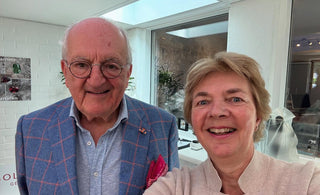 Edward Asscher with gemologist Leone Langeslag 