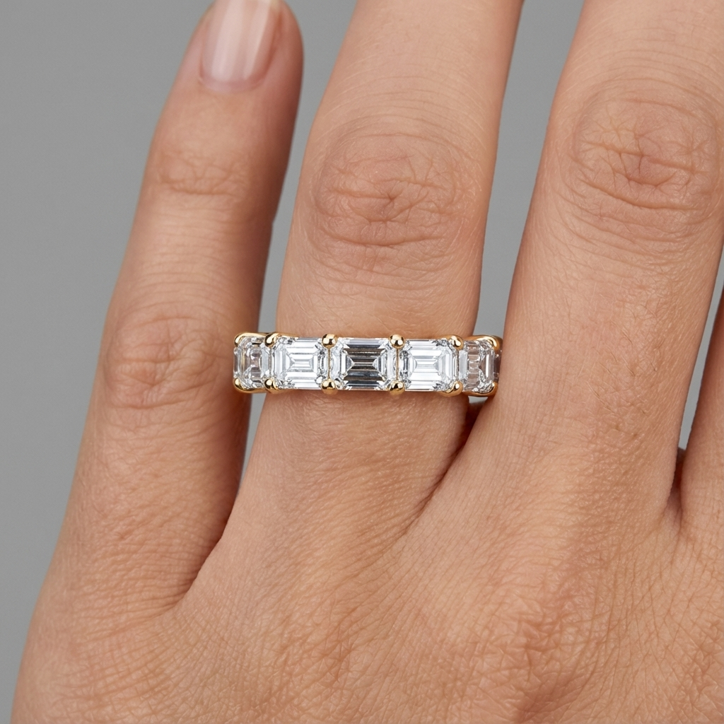 (Royal Asscher Emerald - Yellow)