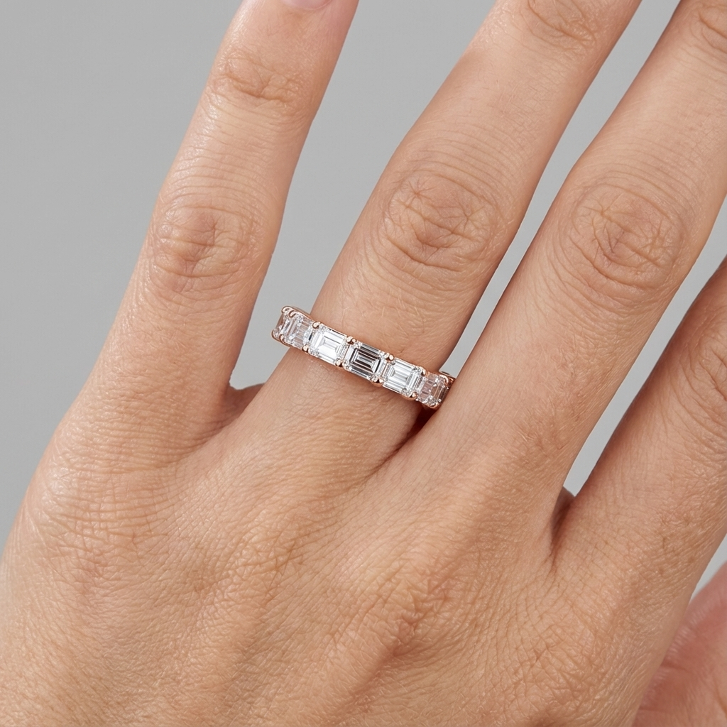 (Royal Asscher Emerald - Rose)