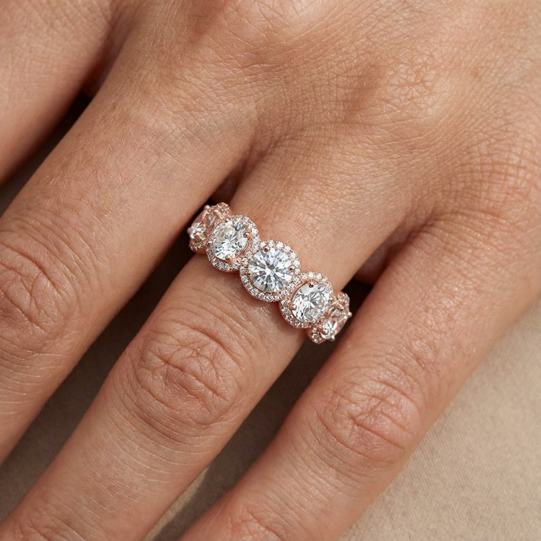 (Royal Asscher Brilliant - Rose)